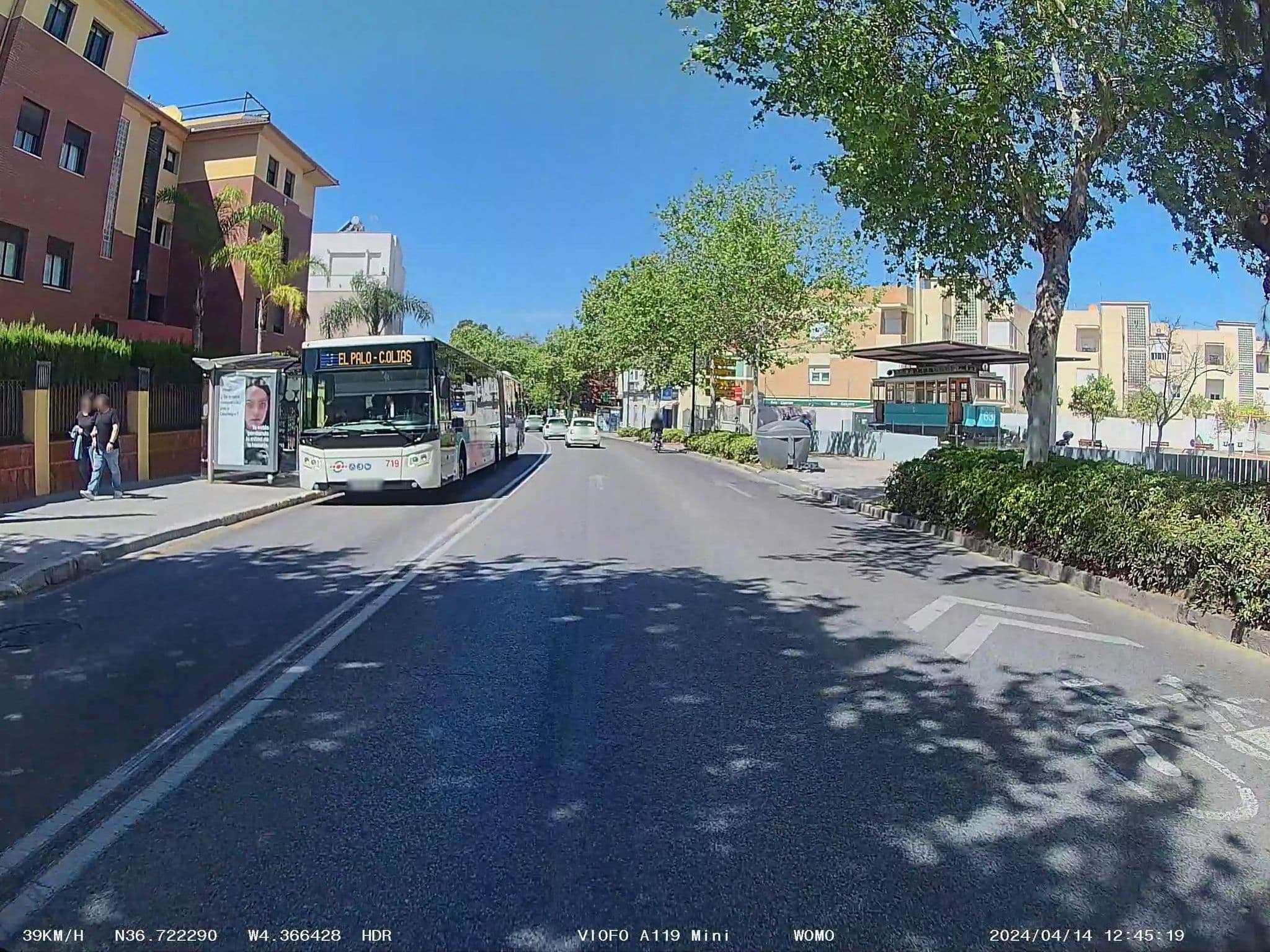 Street view near Malaga Hostel, Málaga — © soulcover (CC BY-SA · Mapillary)
