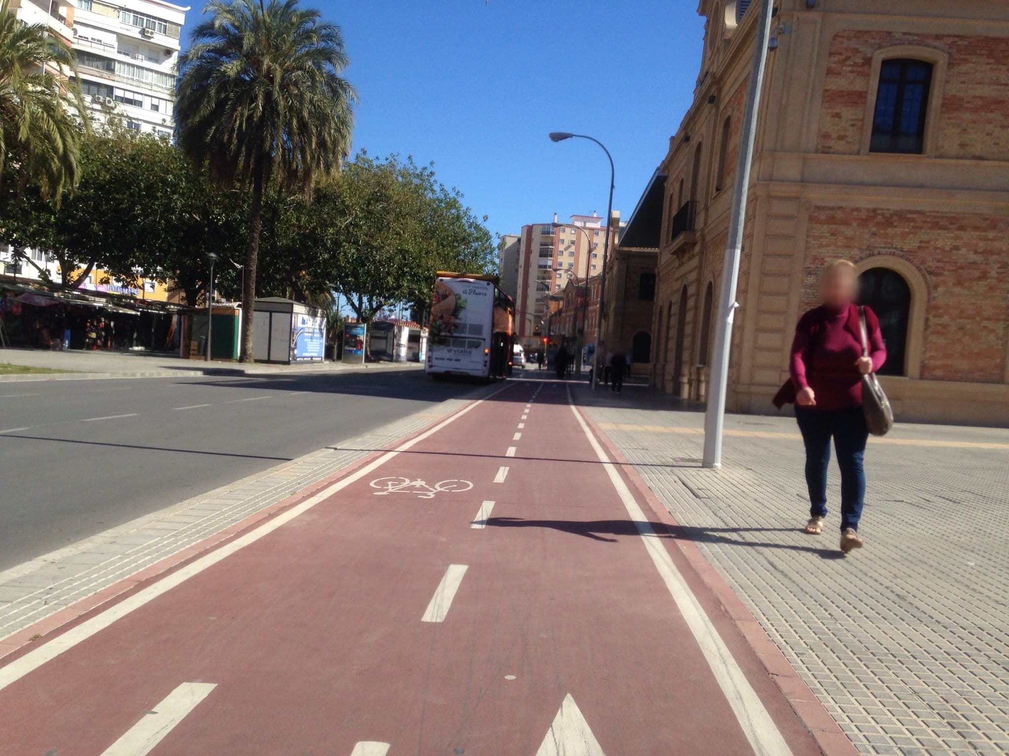 Street view near Hostel Acapulco, Málaga — © klaberlang (CC BY-SA · Mapillary)