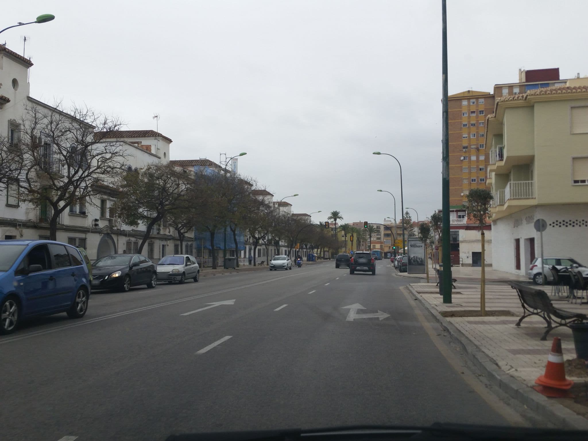 Street view near Frenta a la playa Malaga-Antonio Machado, Málaga — © jaakkoh (CC BY-SA · Mapillary)