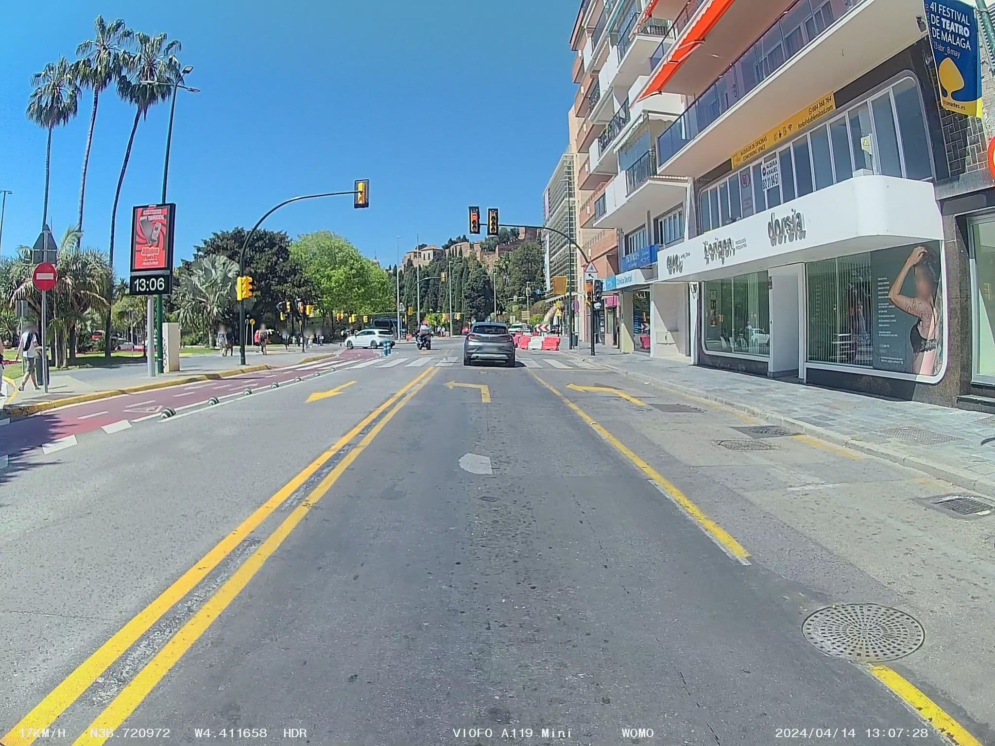 Street view near Caleta homes, Málaga — © soulcover (CC BY-SA · Mapillary)