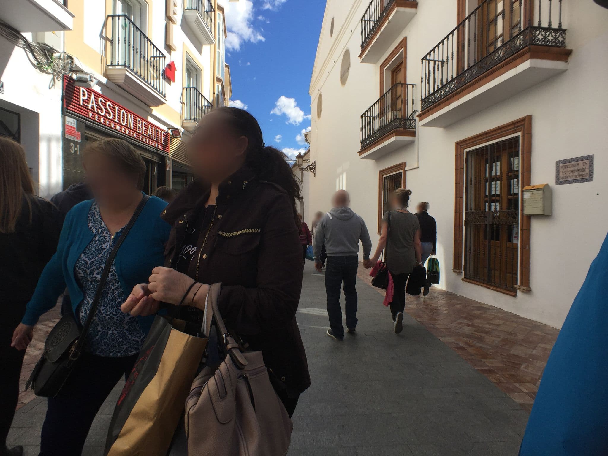 Street view near Hostal Andalucia, Nerja — © mapnerd_dk (CC BY-SA · Mapillary)