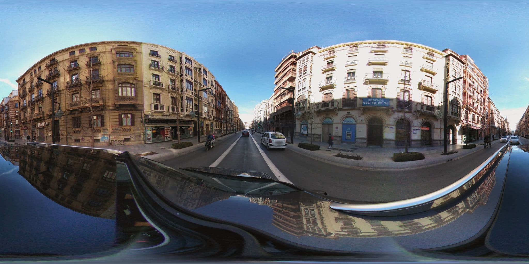 Street view near Pension Penibetica, Granada — © rainerup (CC BY-SA · Mapillary)