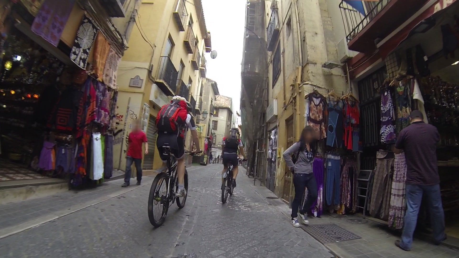 Street view near Comet Suites Elvira, Granada — © gpsvid (CC BY-SA · Mapillary)