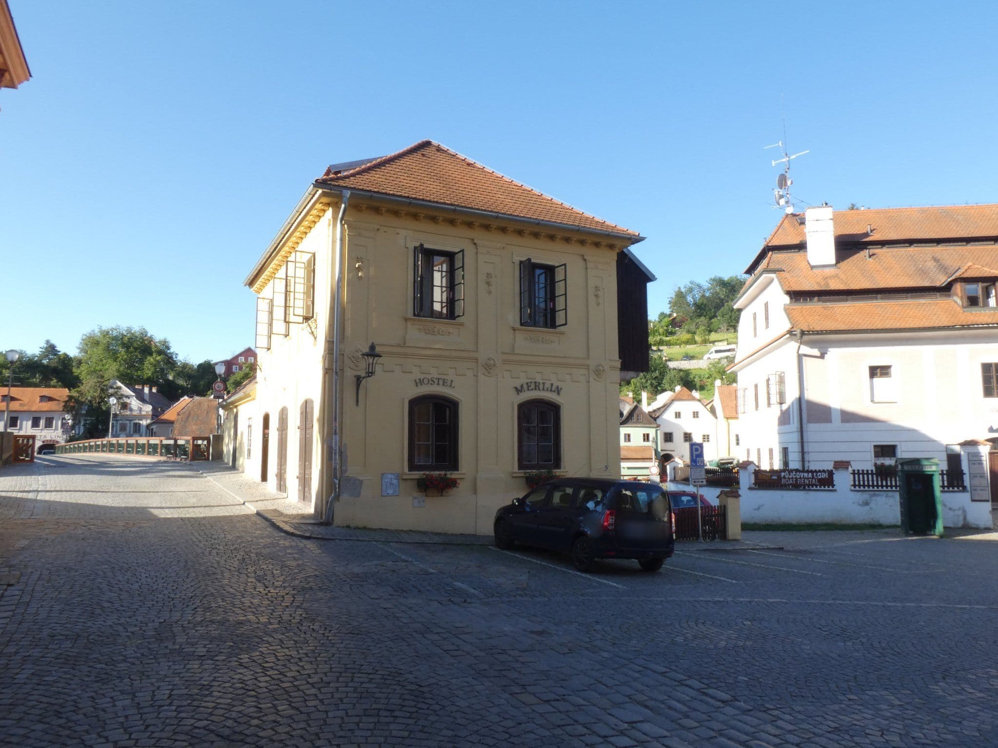 Street view near Abraka, Český Krumlov — © utvonalfelmeresek (CC BY-SA · Mapillary)