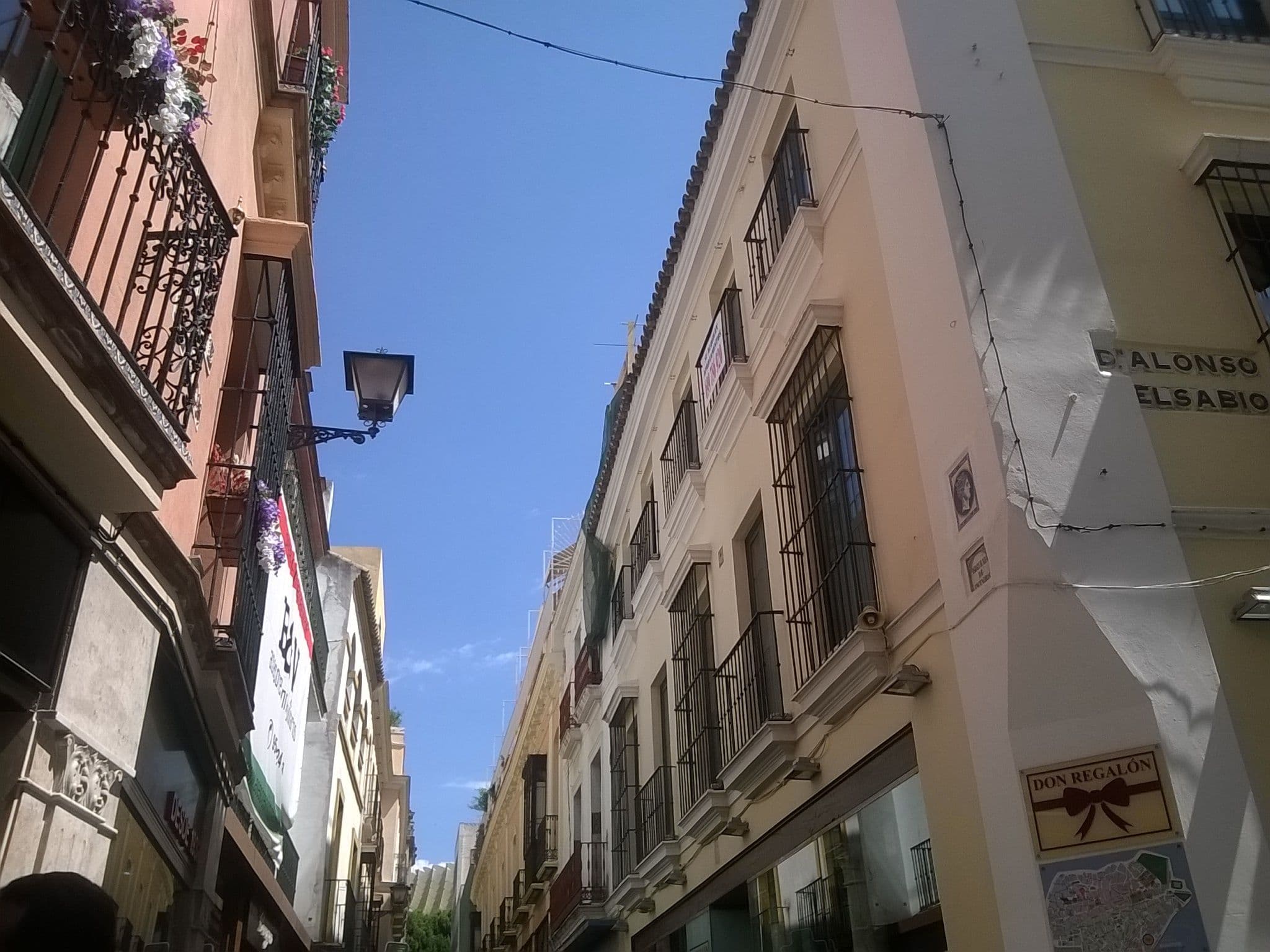 Street view near Hotel Cetina Sevilla, Sevilla — © asantor (CC BY-SA · Mapillary)