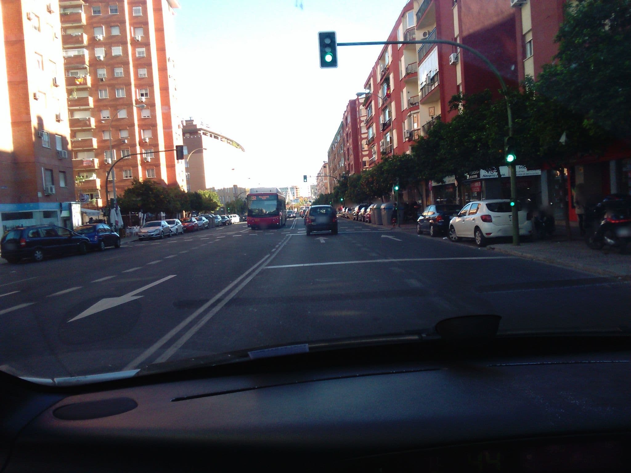 Street view near Hotel Sevilla Center, Sevilla — © cristinadc (CC BY-SA · Mapillary)