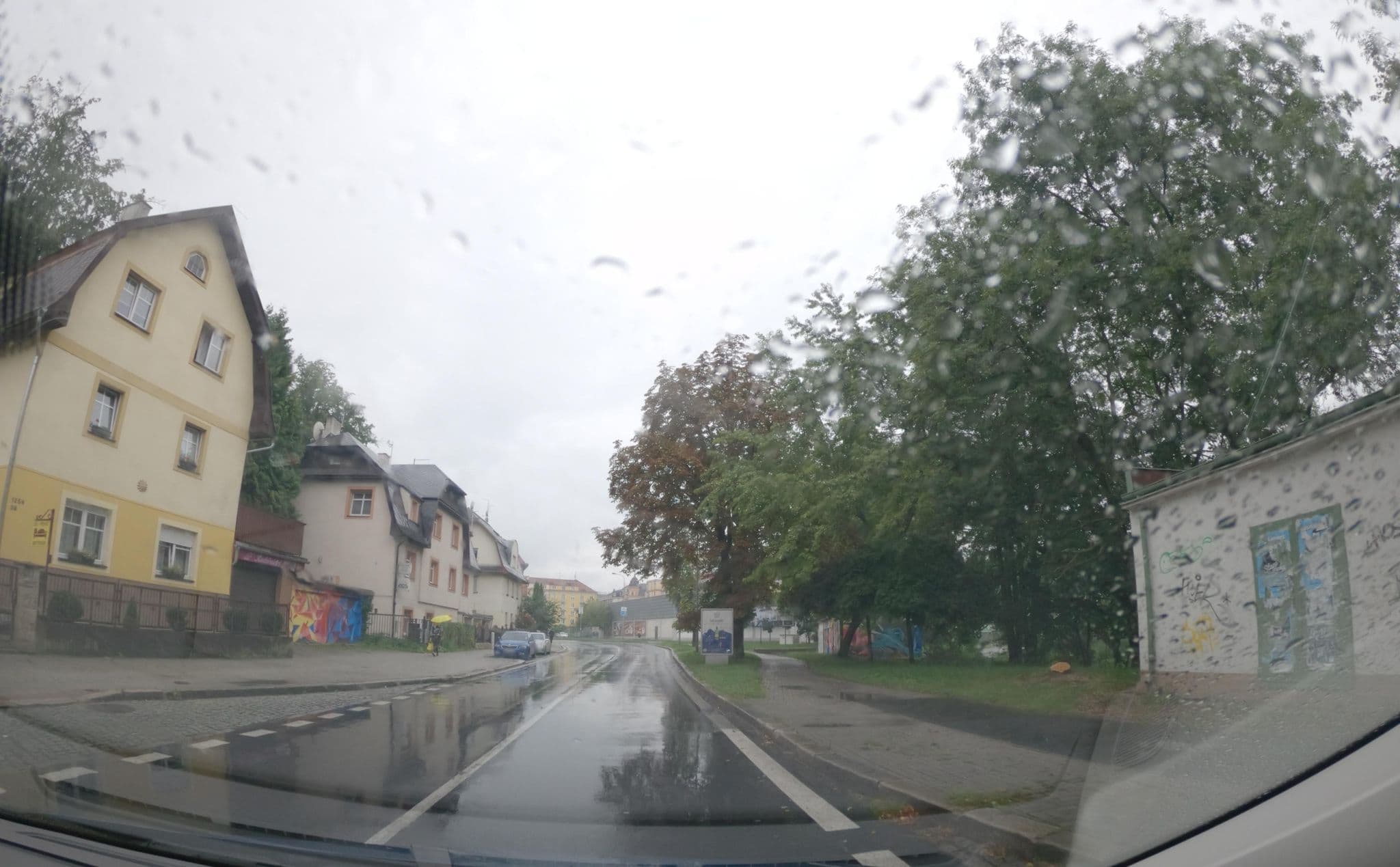 Street view near Holiday Apartments, Karlovy Vary