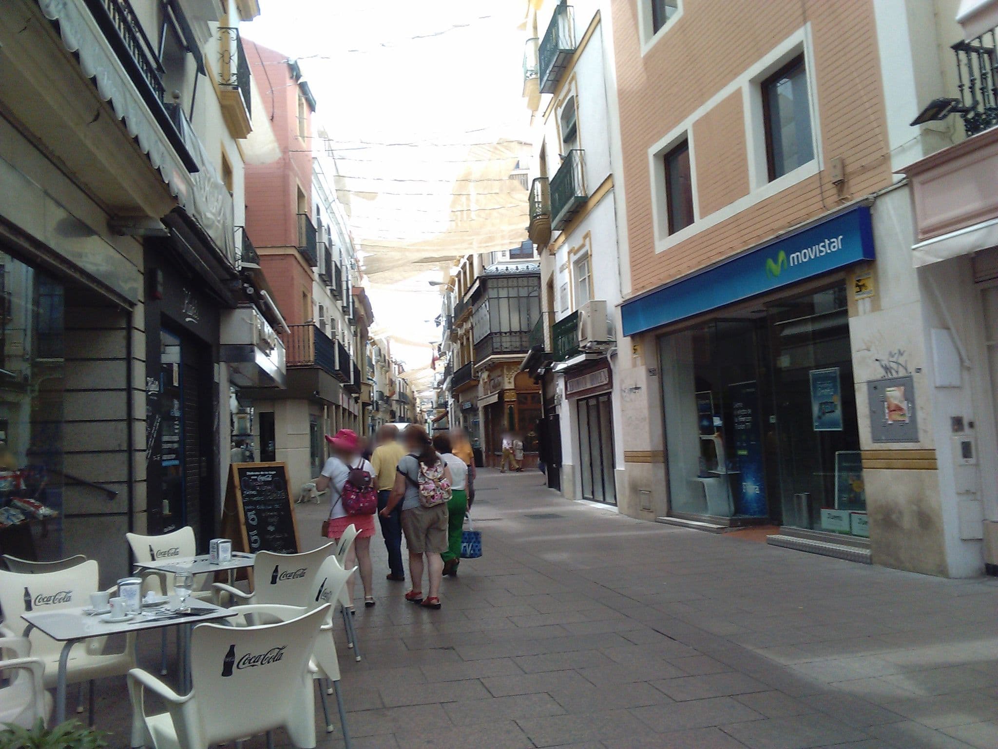 Street view near Epicentro Hotel, Sevilla — © cristinadc (CC BY-SA · Mapillary)