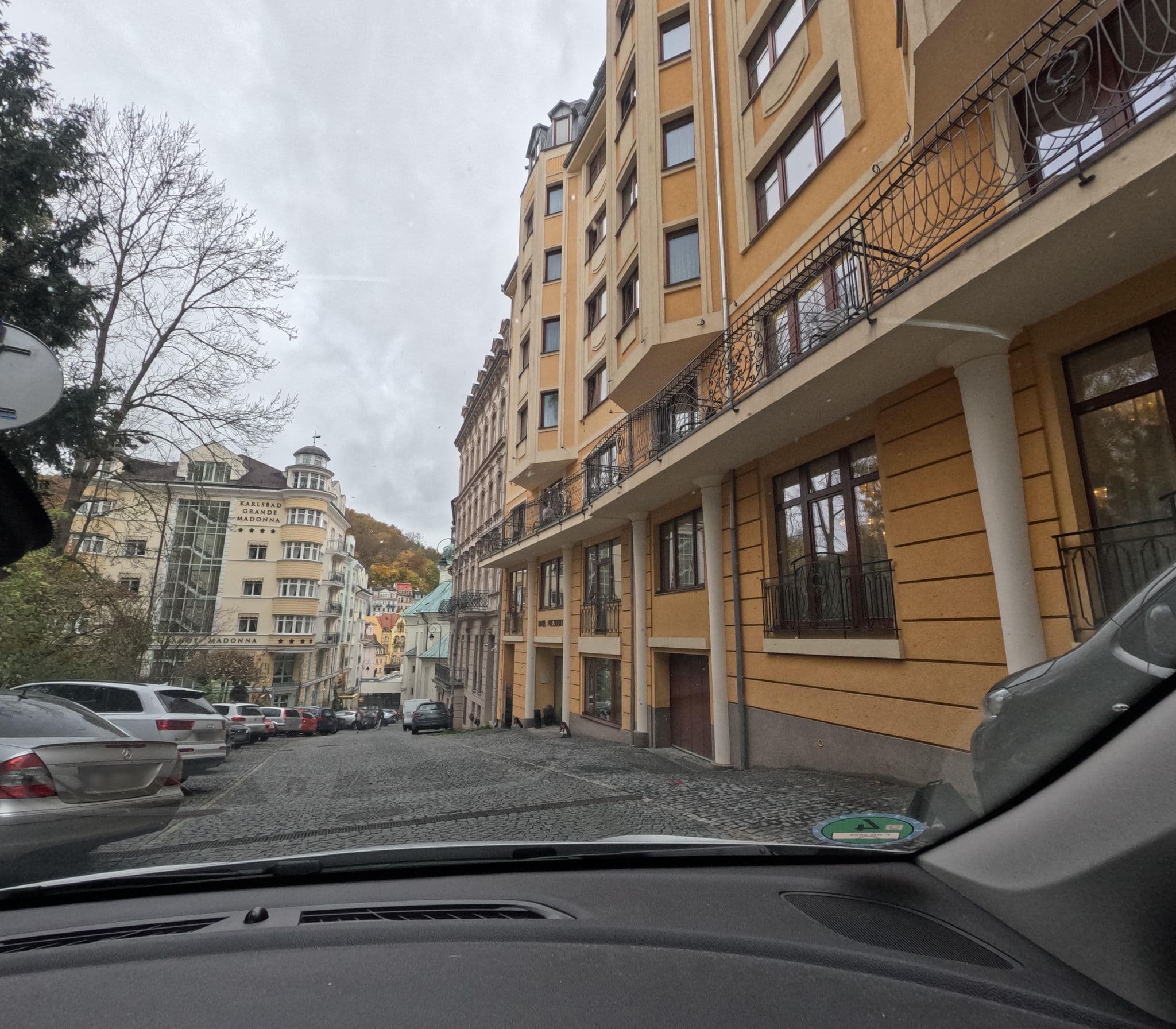 Street view near Prezident Luxury Spa & Wellness Hotel, Karlovy Vary