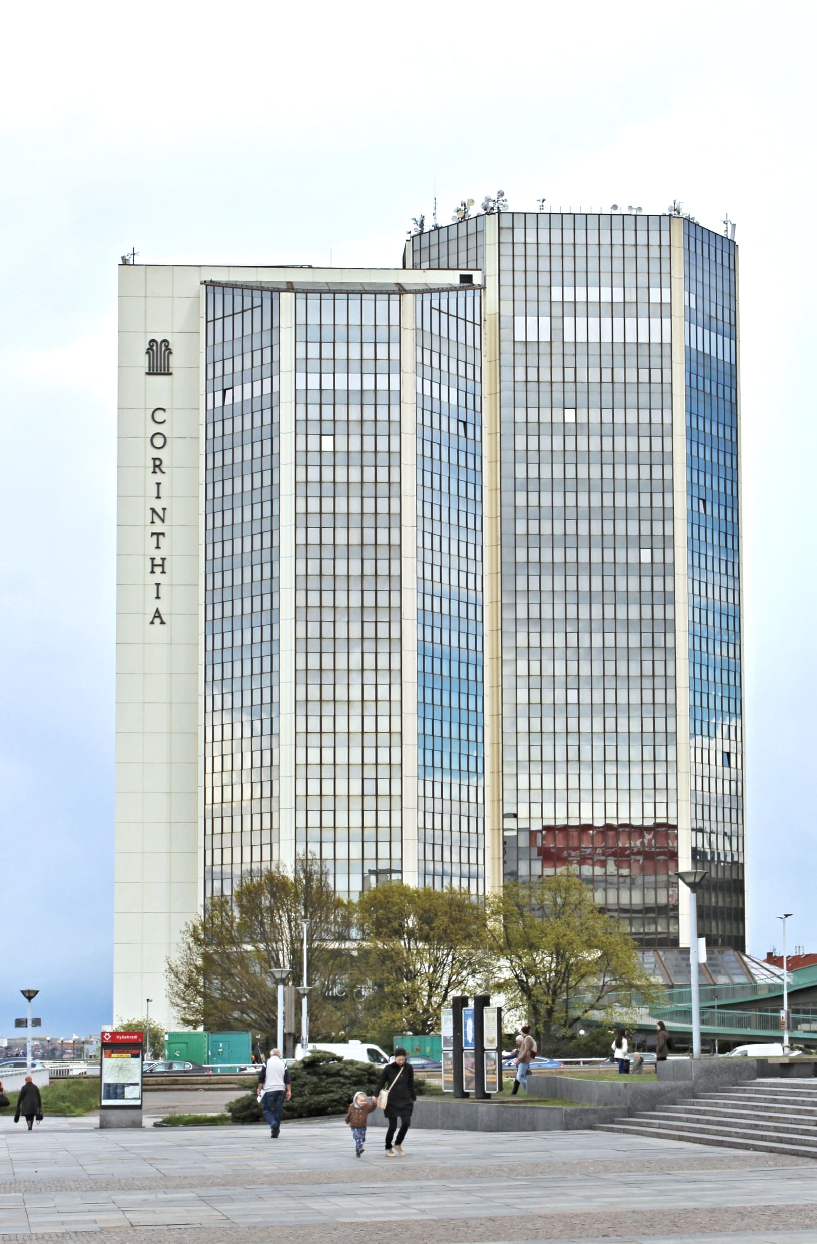 Grand Hotel Prague Towers (via Wikimedia Commons, CC BY-SA 4.0)