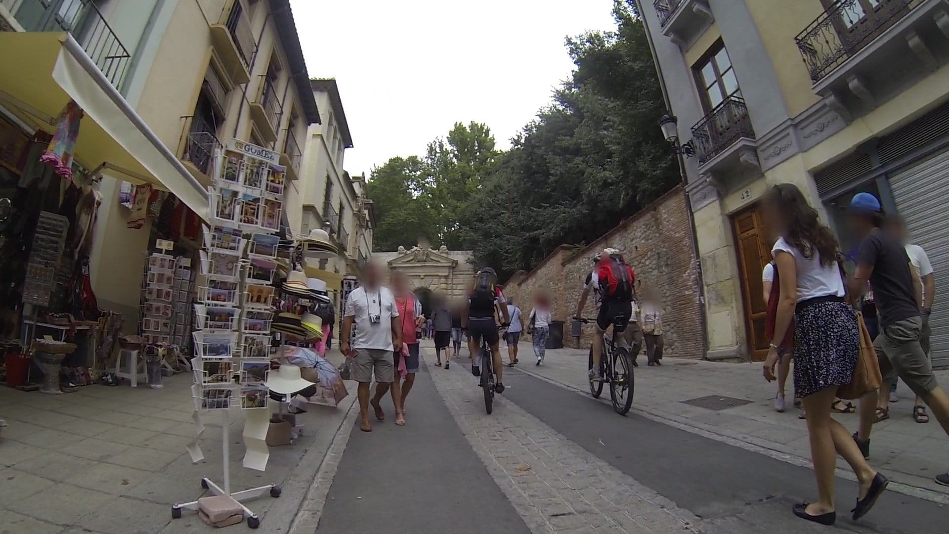 Street view near Gomérez #39, Granada — © gpsvid (CC BY-SA · Mapillary)