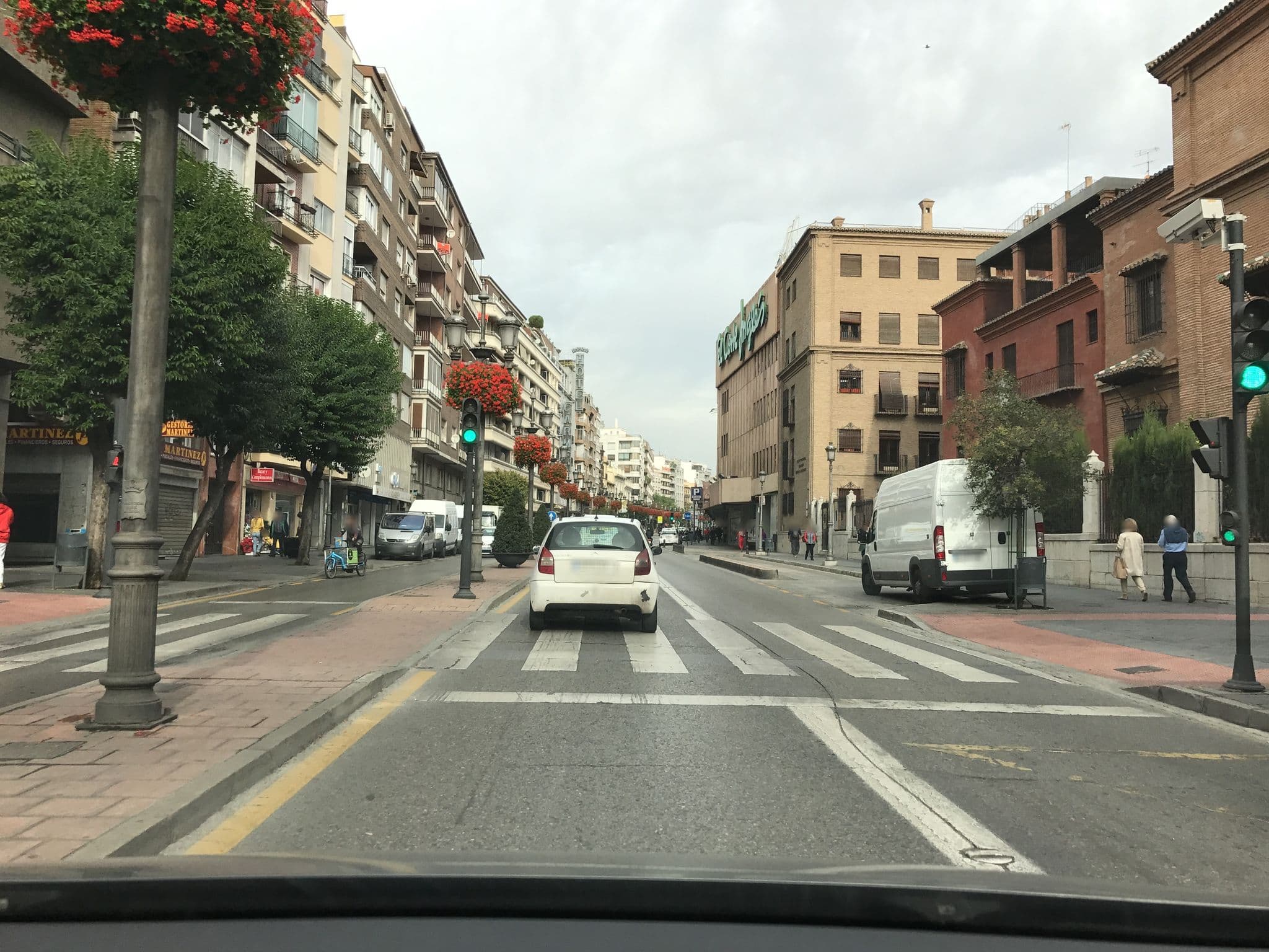 Street view near Hotel Tryp, Granada — © rainerup (CC BY-SA · Mapillary)
