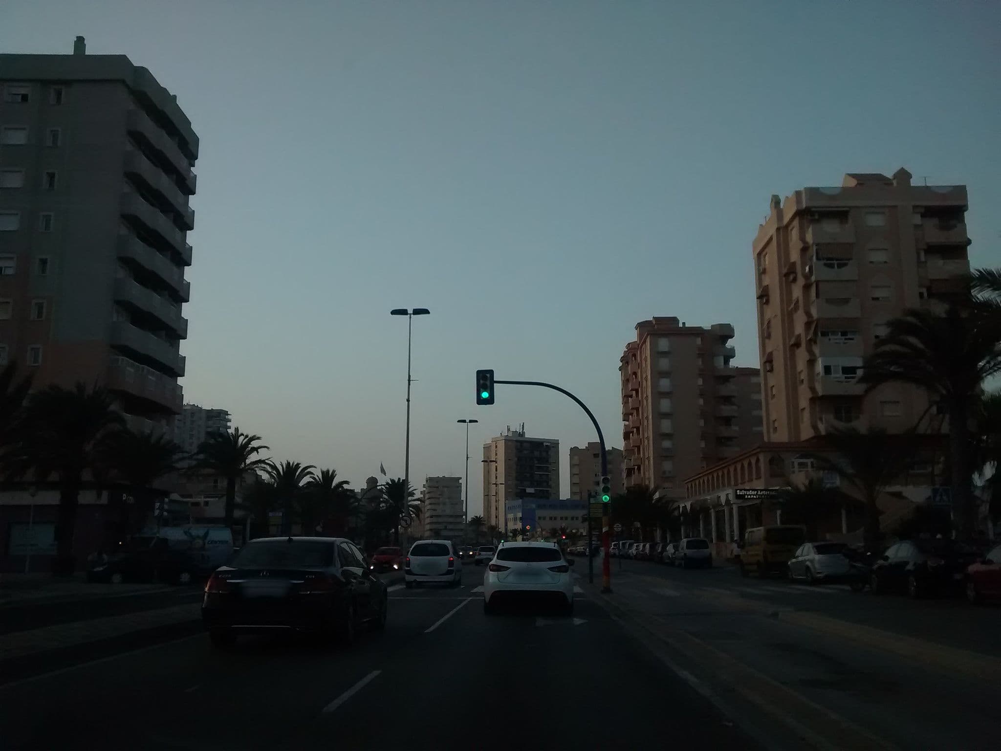 Street view near Hotel Mangalan La Manga del Mar Menor, La Manga del Mar Menor — © egofer (CC BY-SA · Mapillary)
