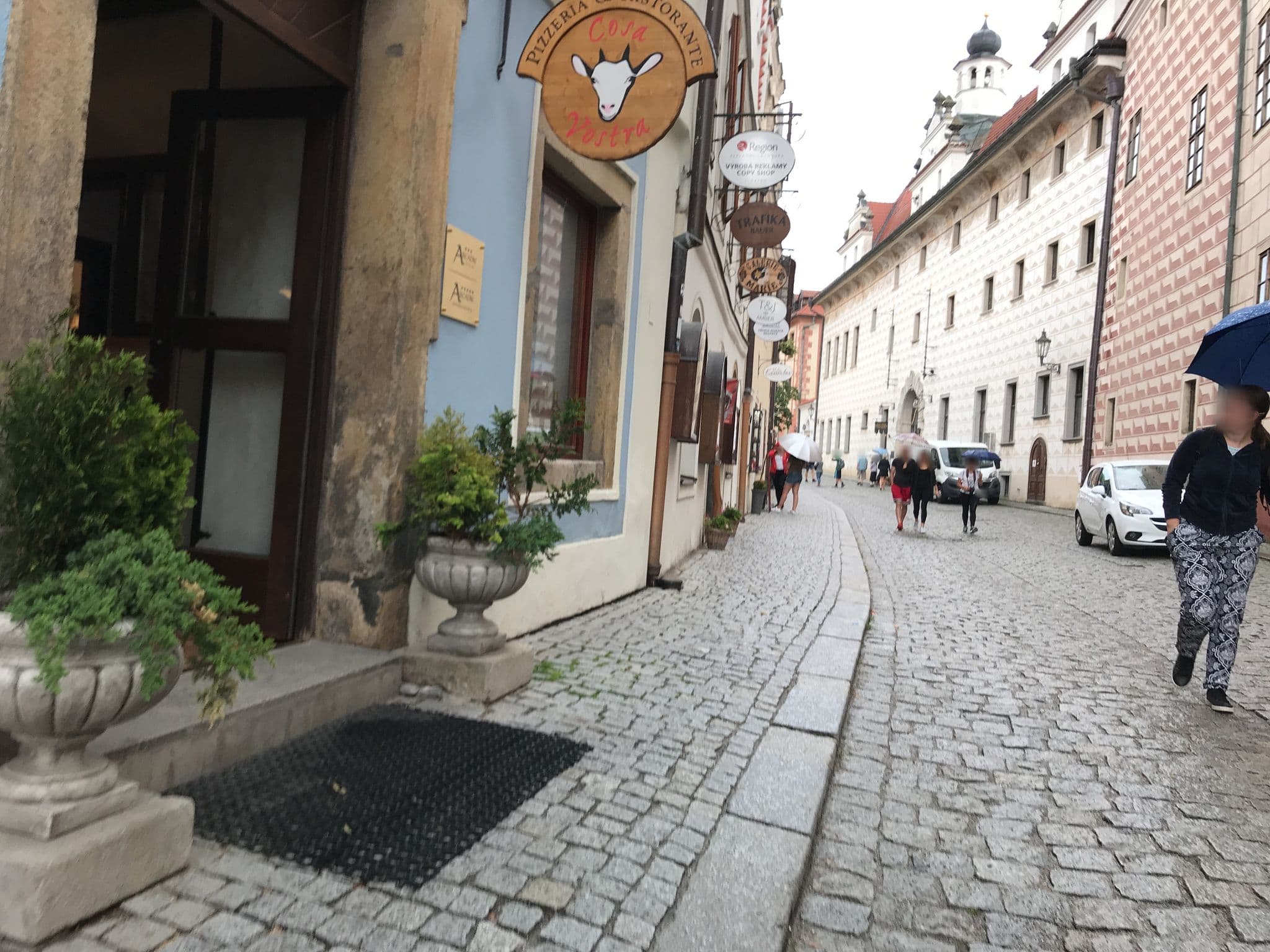 Street view near Hotel Arcadie, Český Krumlov — © miguel_andrade (CC BY-SA · Mapillary)