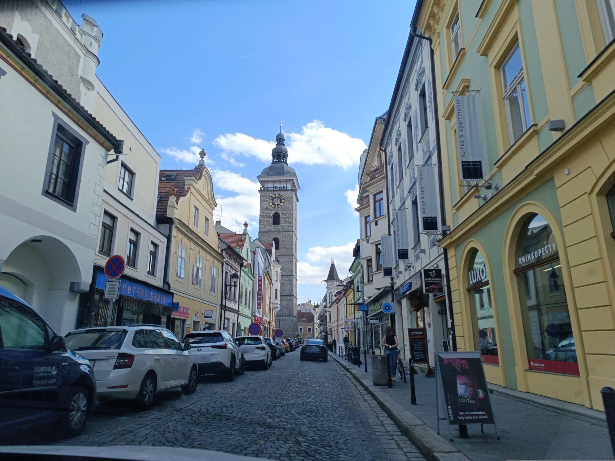 Street view near Residence U Černé věže, České Budějovice — © Duro (CC BY-SA · Mapillary)