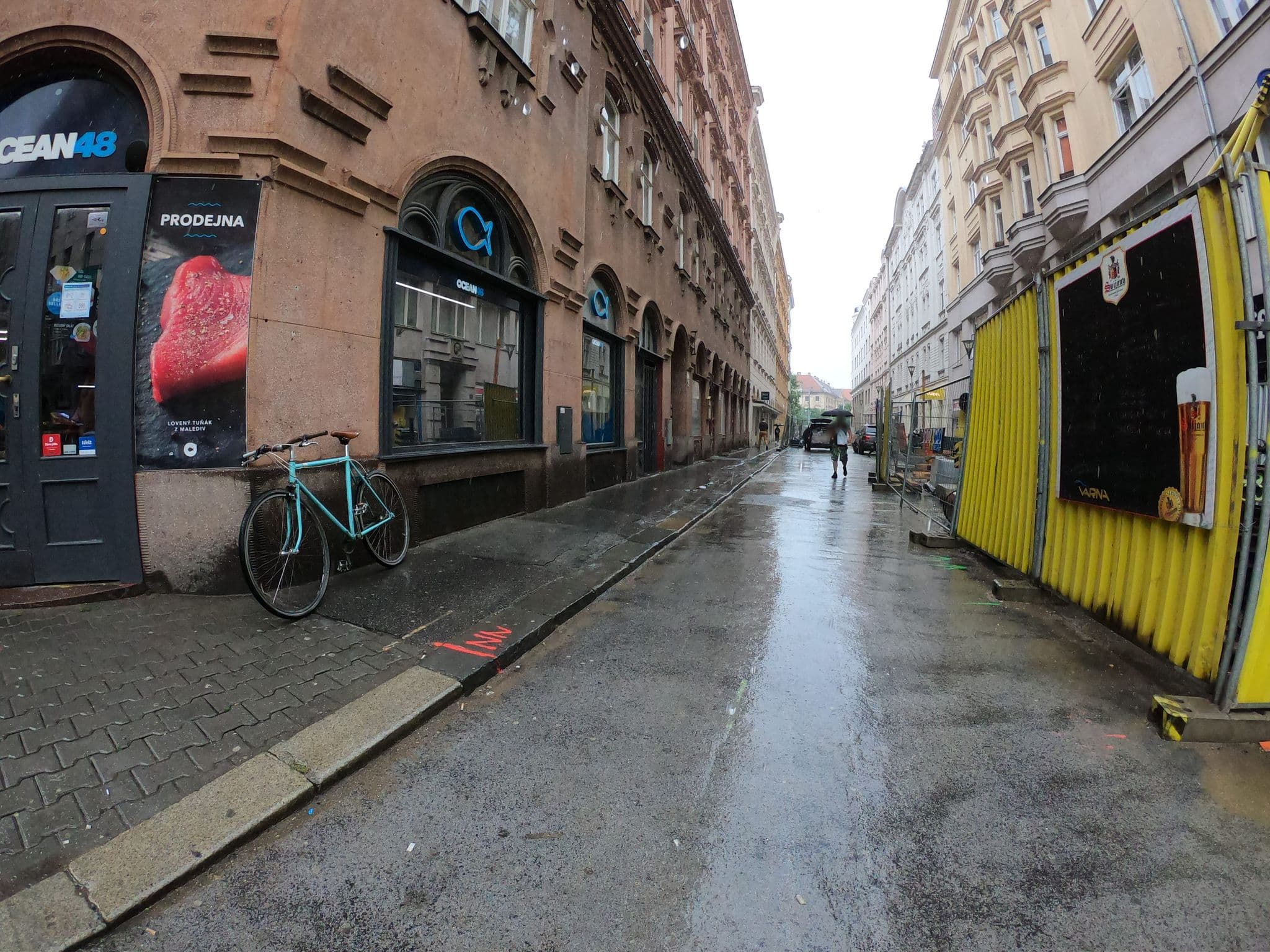 Street view near Hotel Avion, Brno — © richlv (CC BY-SA · Mapillary)