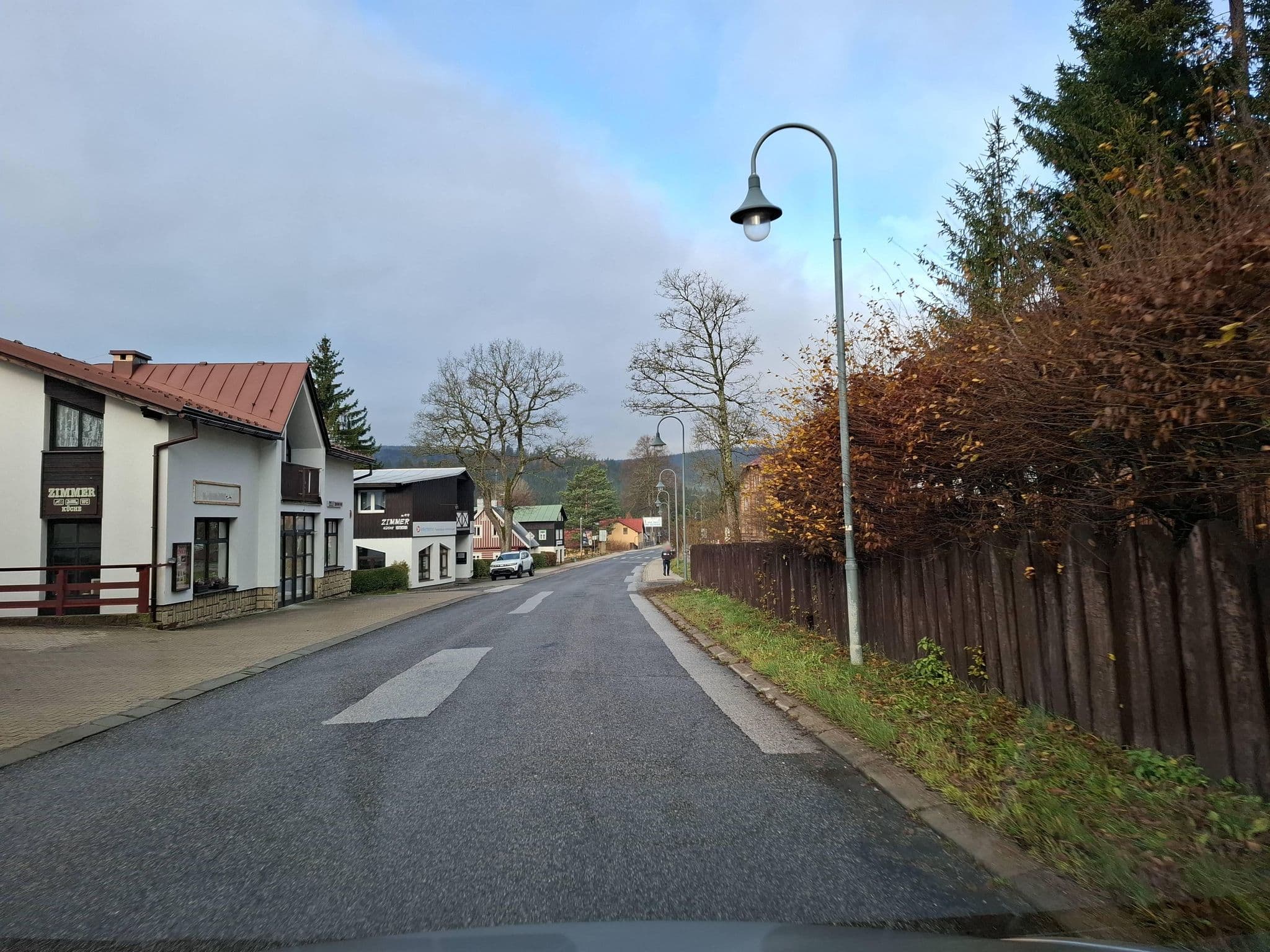 Street view near Pension Lenka, Harrachov — © masterofnoroad (CC BY-SA · Mapillary)