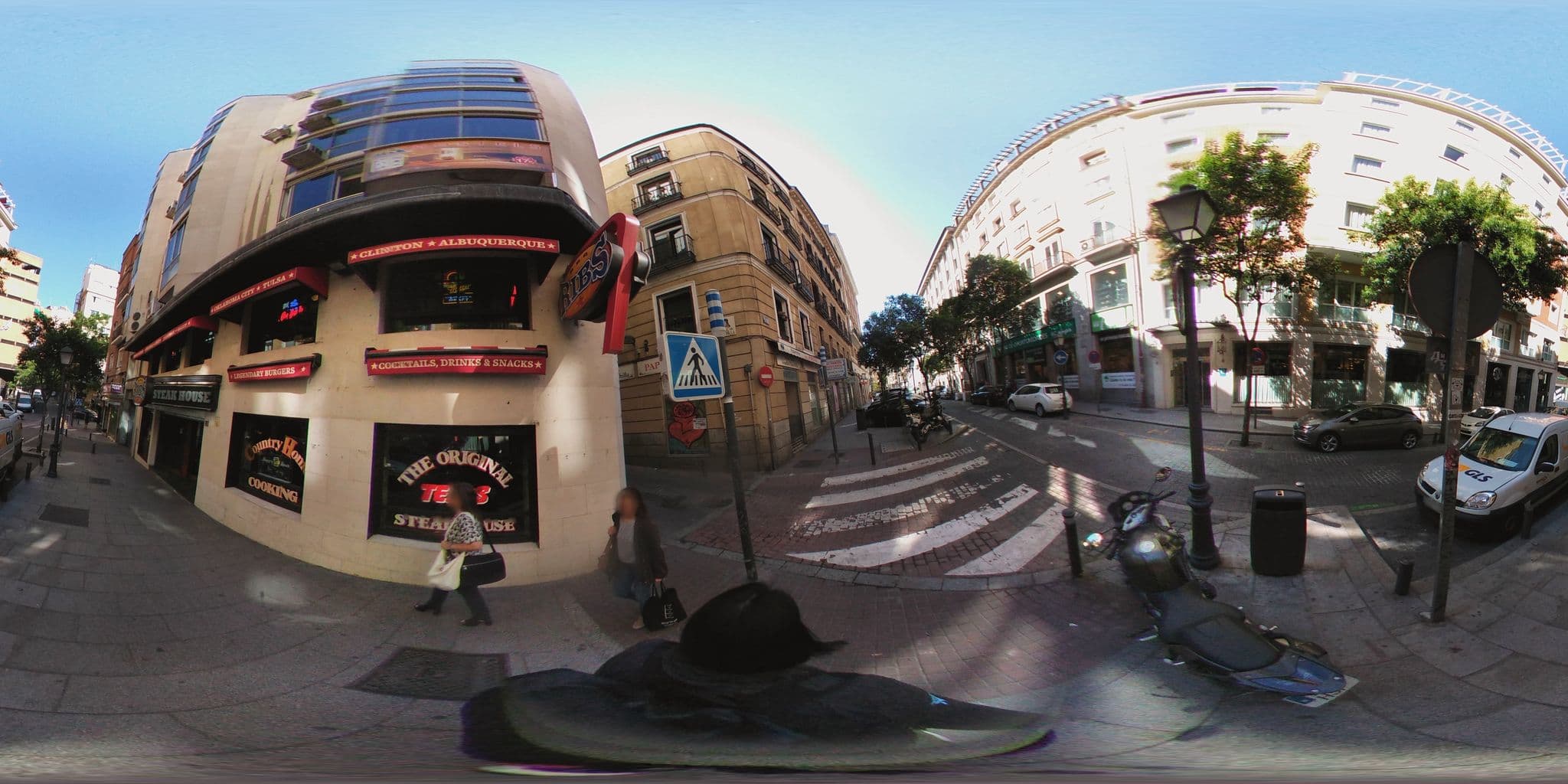 Street view near Hostal Host Madrid, Madrid Centro — © ccossio (CC BY-SA · Mapillary)