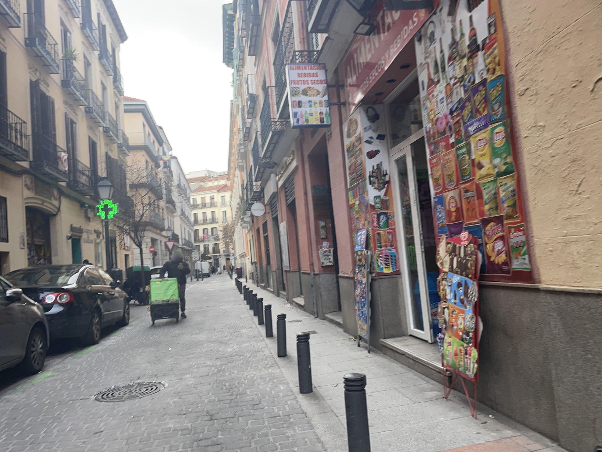 Street view near Pension Barja, Madrid Centro — © seraq (CC BY-SA · Mapillary)