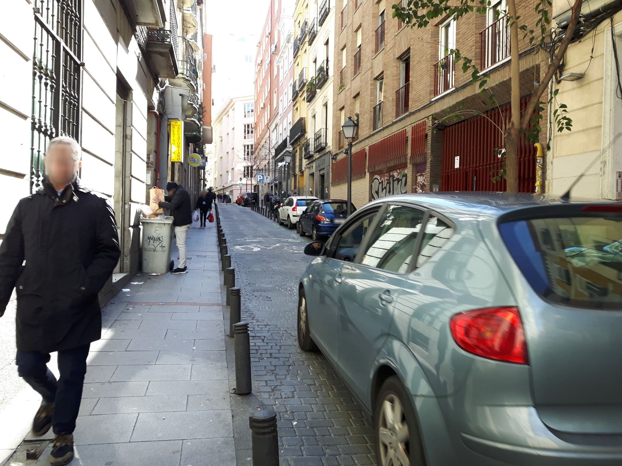 Street view near Hostal San Jose, Madrid Centro — © wusel007 (CC BY-SA · Mapillary)
