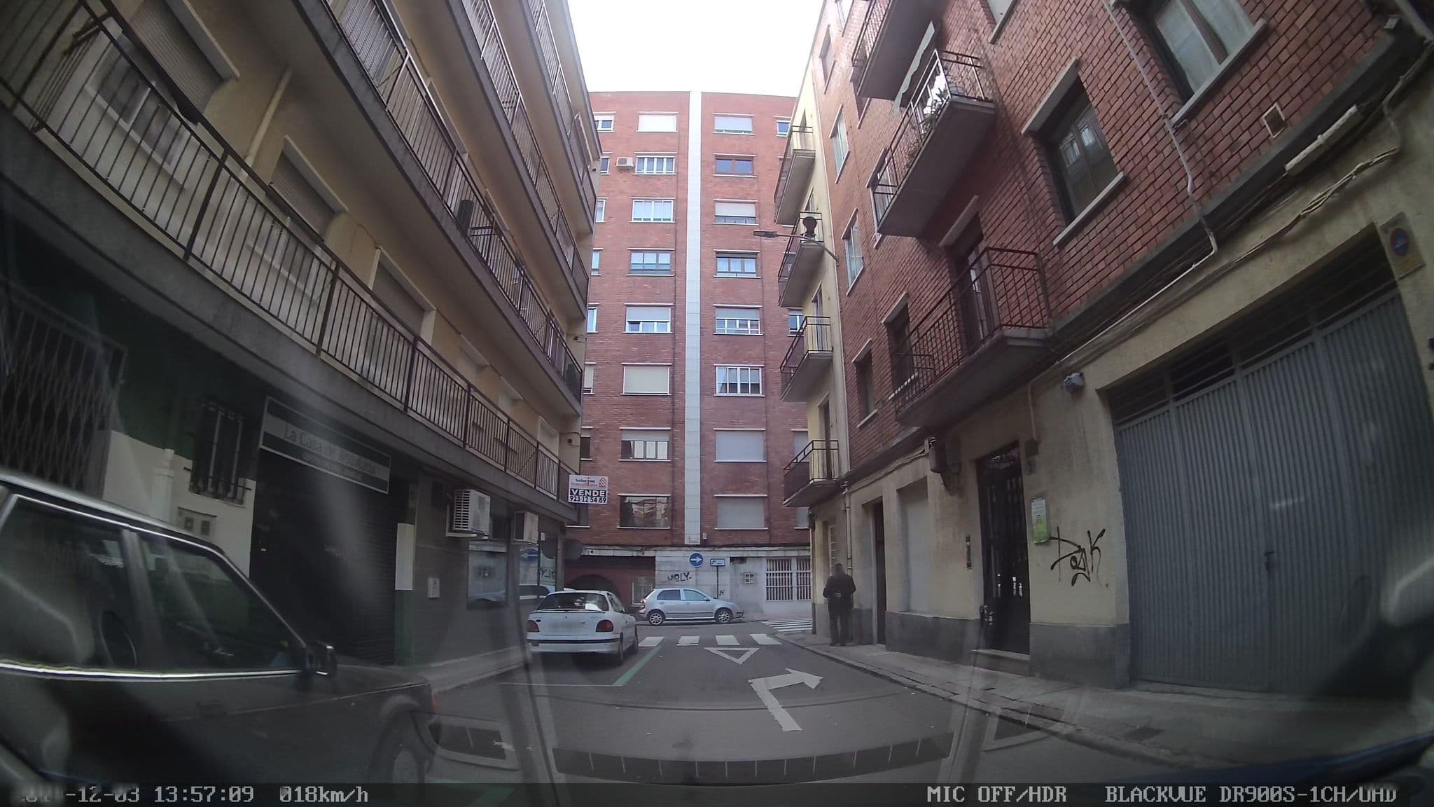 Street view near Hiperhostel, Santa Marta de Tormes — © sanchi (CC BY-SA · Mapillary)