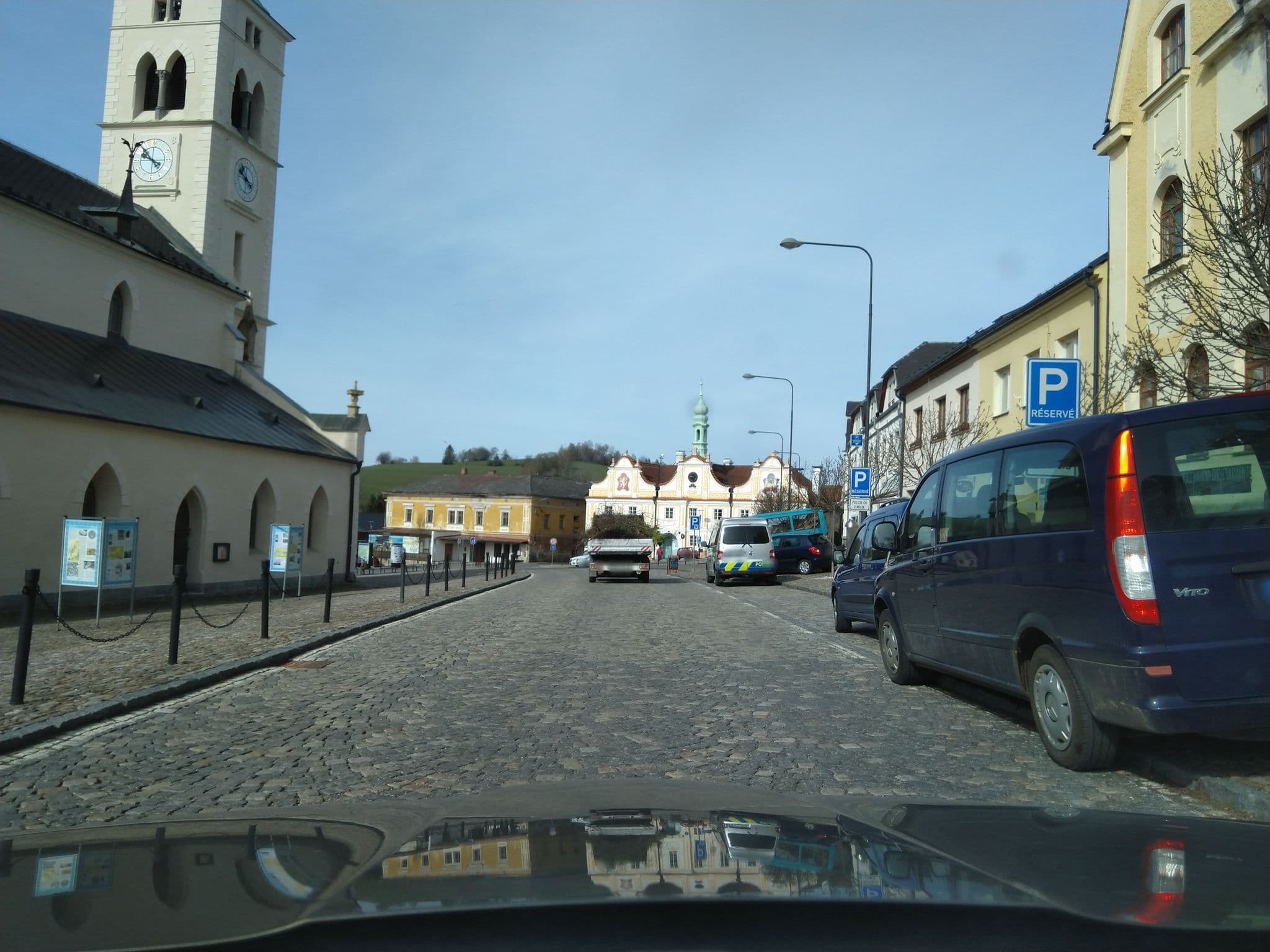 Street view near Nebespán hotel, Kašperské Hory — © vwv (CC BY-SA · Mapillary)