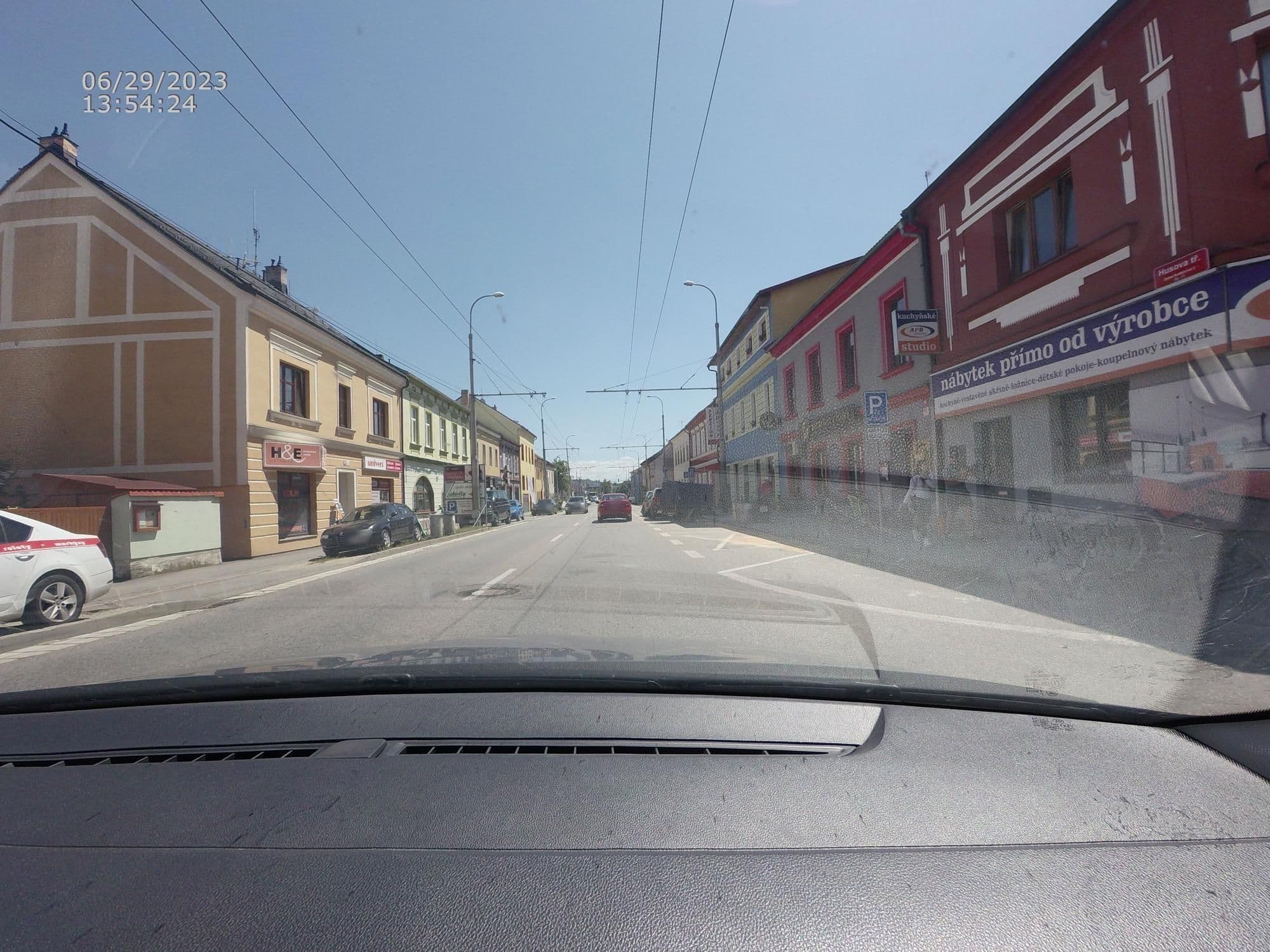 Street view near 4dvory, České Budějovice — © bifurk (CC BY-SA · Mapillary)