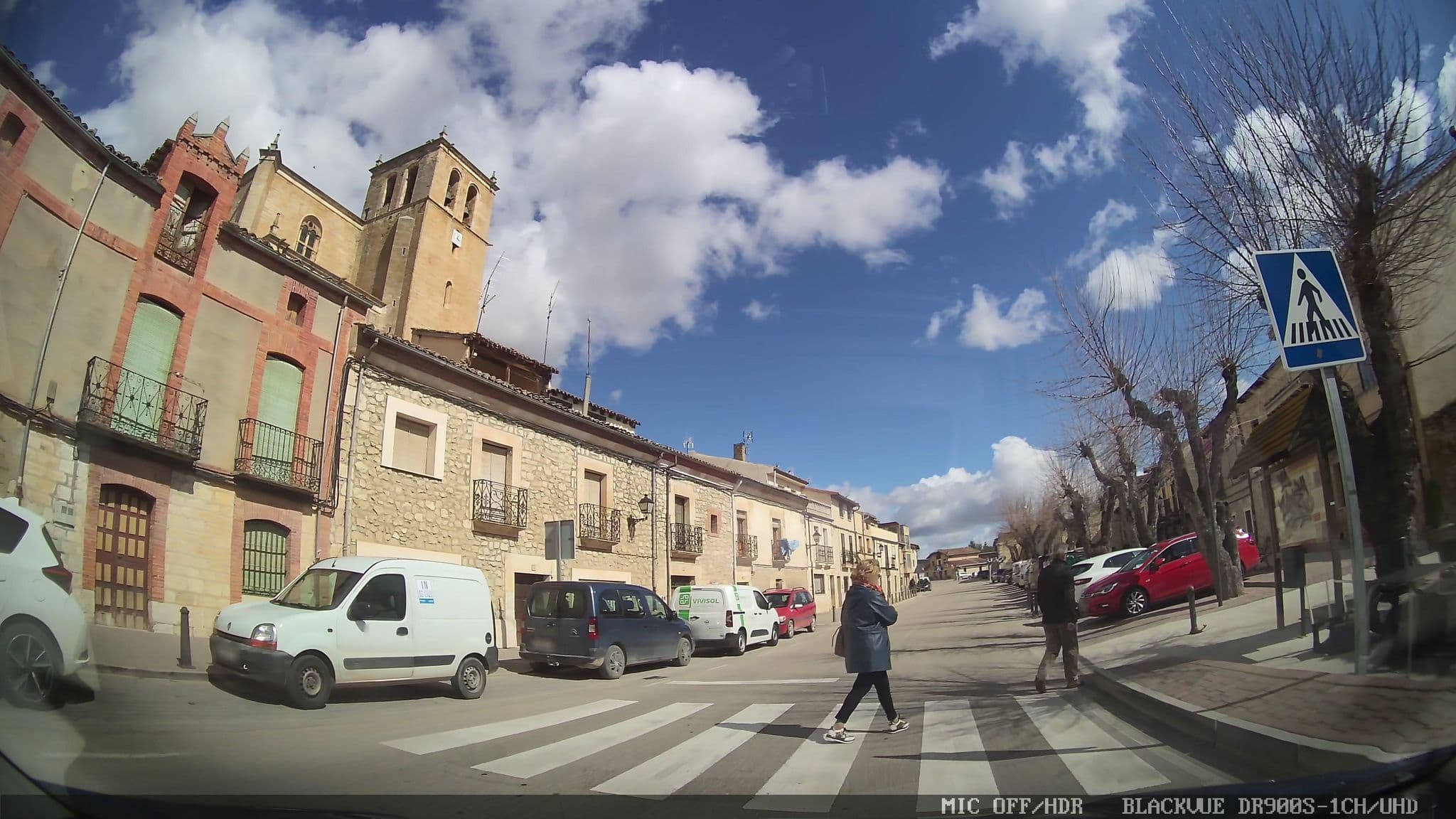 Street view near Palacio Avellaneda, Aranda de Duero — © sanchi (CC BY-SA · Mapillary)