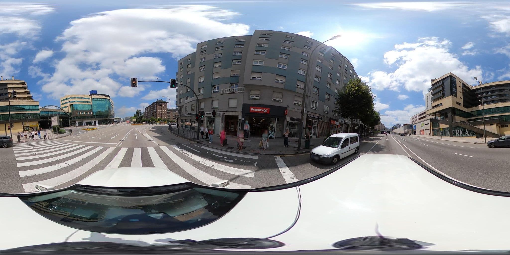 Street view near Hotel favila, Oviedo — © sanjorgepinho (CC BY-SA · Mapillary)