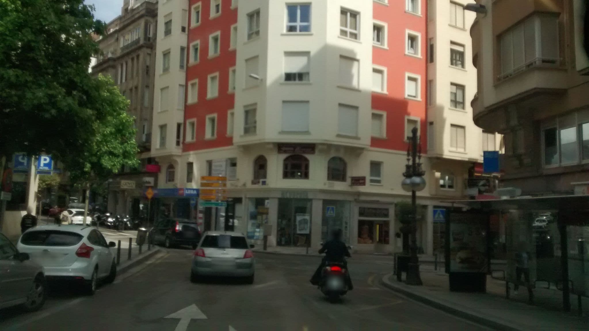 Street view near Hotel Silken Coliseum, Santander — © egofer (CC BY-SA · Mapillary)