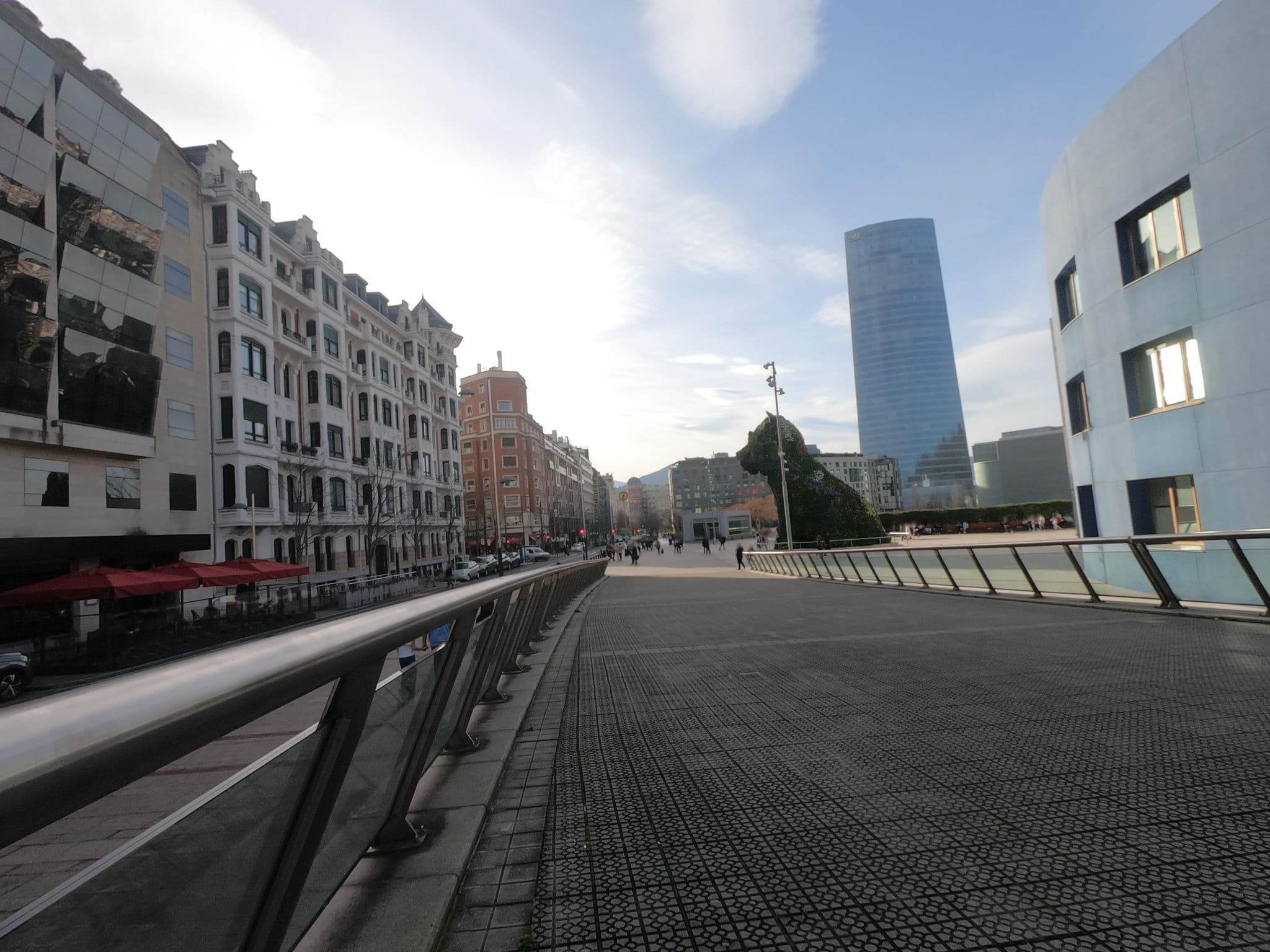 Street view near Gran Hotel Domine Bilbao, Bilbao — © filohipo (CC BY-SA · Mapillary)