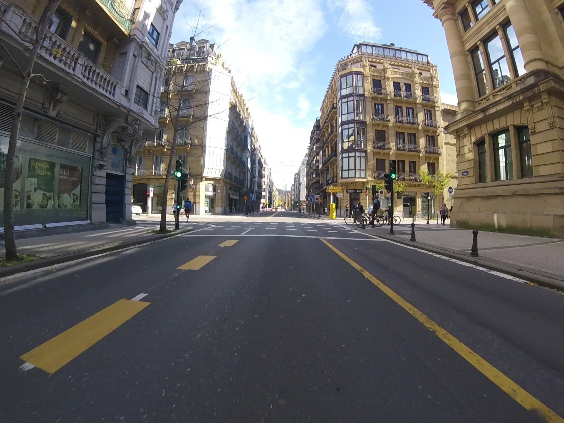 Street view near Sercotel Europa San Sebastián, Donostia / San Sebastián — © mikelo (CC BY-SA · Mapillary)