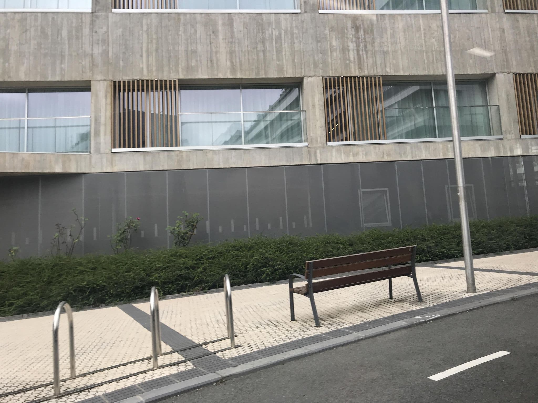 Street view near Pensión Arroka, Donostia / San Sebastián — © miguel_andrade (CC BY-SA · Mapillary)