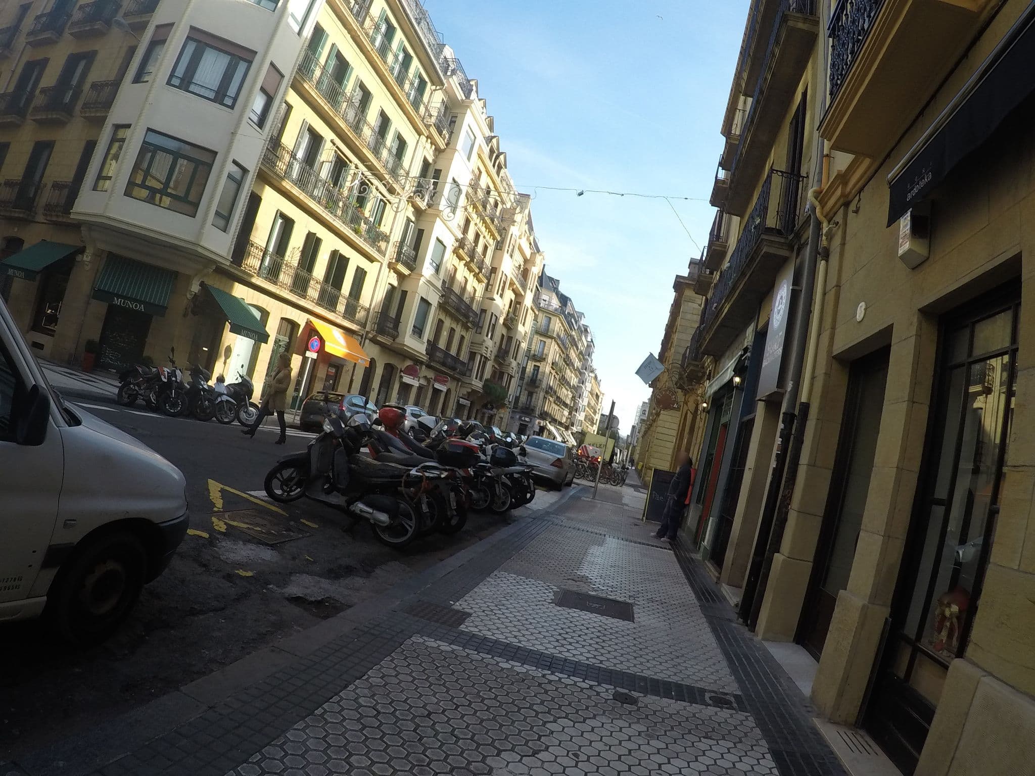 Street view near Talaia Hospedaje, Donostia / San Sebastián — © chrisbeddow (CC BY-SA · Mapillary)