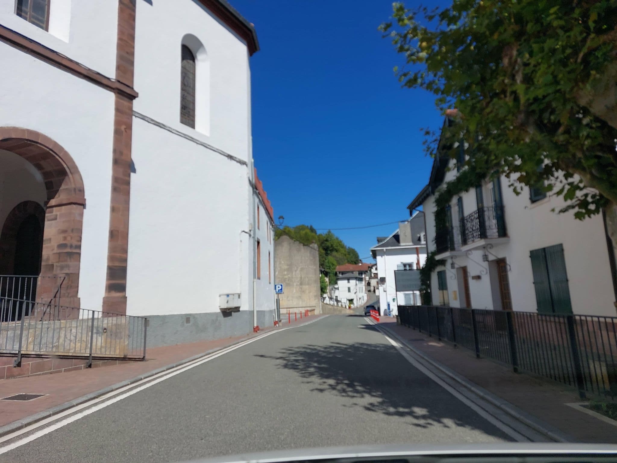 Street view near Hotel Maitena, Elizondo — © 5rmft (CC BY-SA · Mapillary)