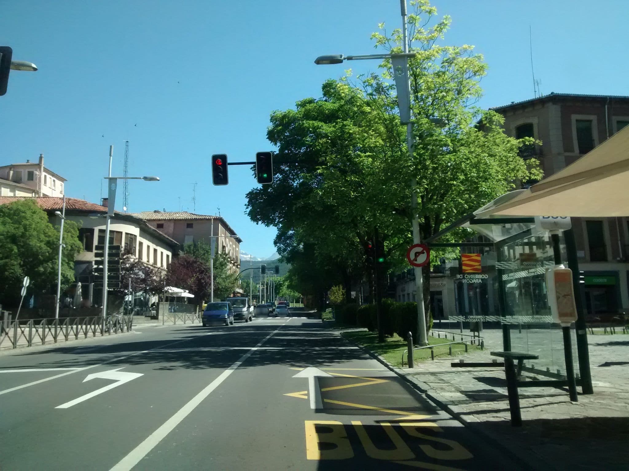 Street view near Jaca Centrum, Jaca — © msevilla00 (CC BY-SA · Mapillary)