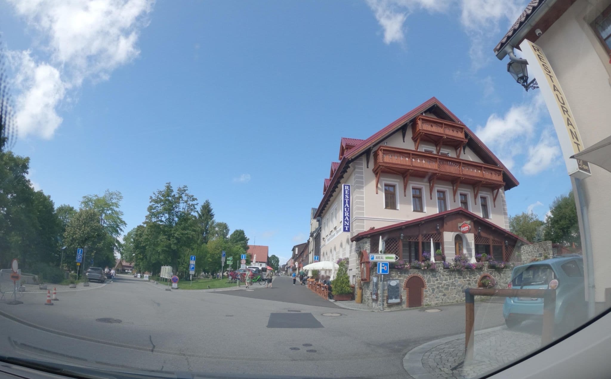 Street view near Günther Schänke, Jáchymov — © atze02 (CC BY-SA · Mapillary)