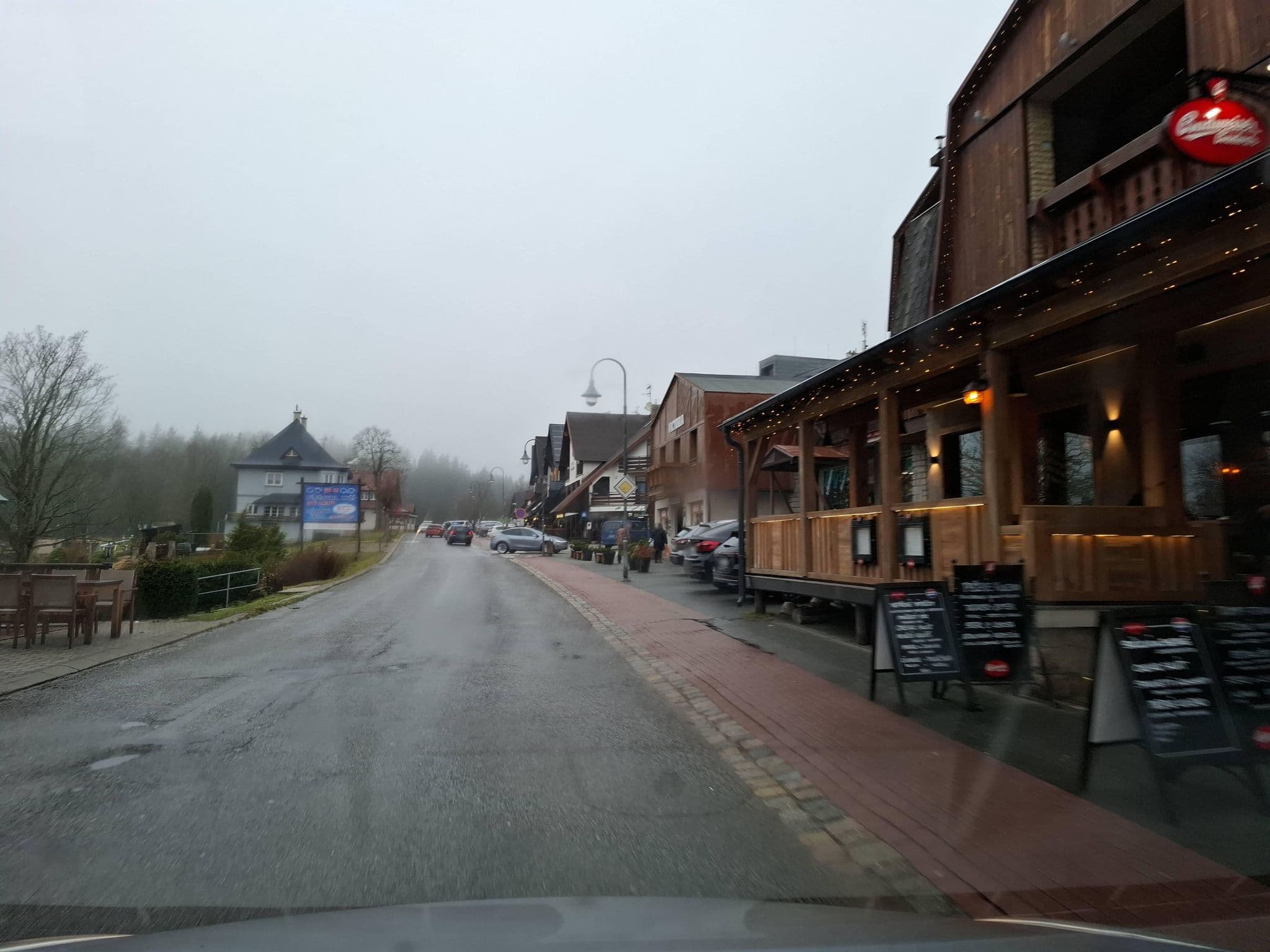 Street view near Pension U Studny, Harrachov — © masterofnoroad (CC BY-SA · Mapillary)