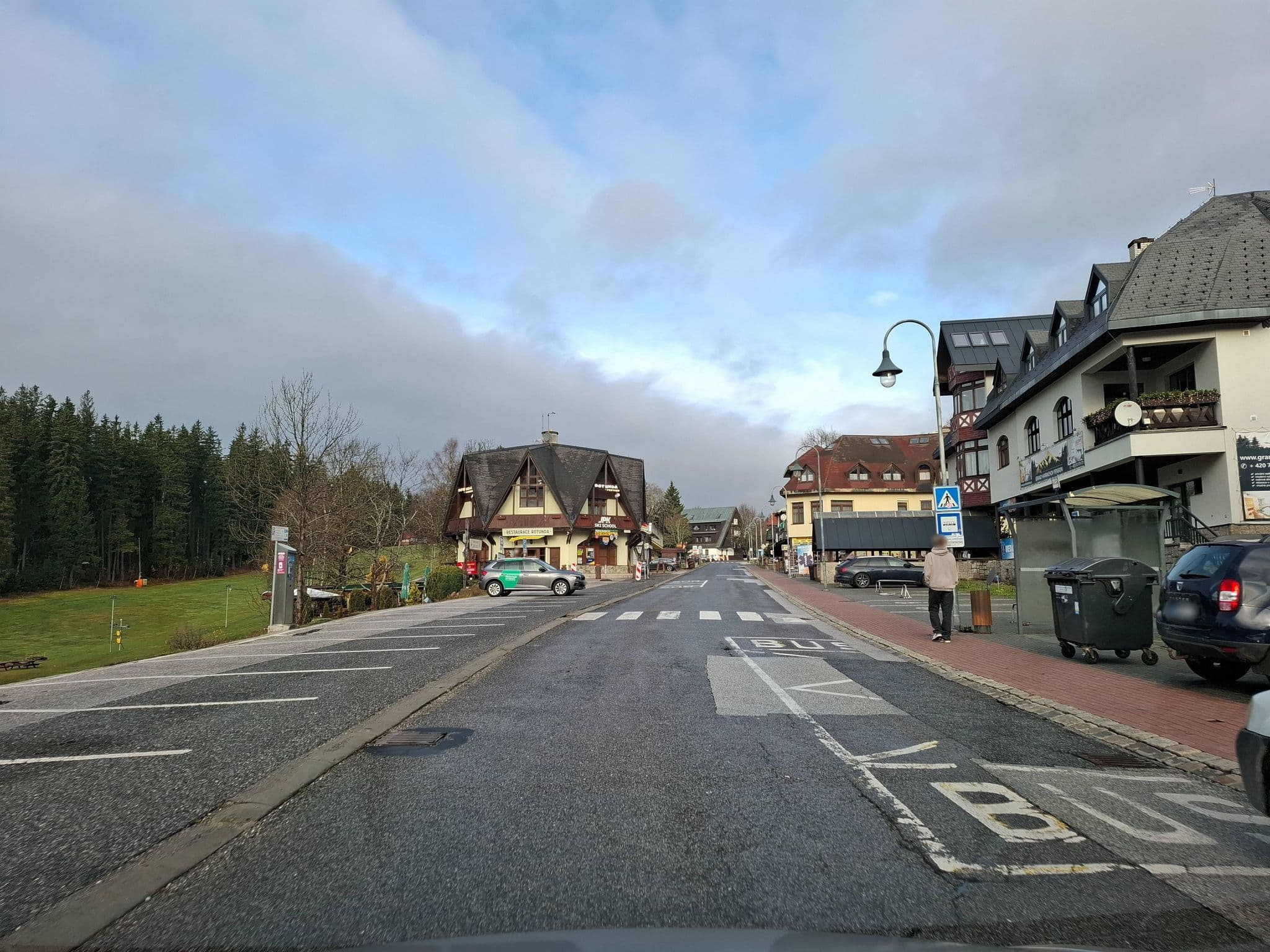 Street view near Grand Harrachov, Harrachov — © masterofnoroad (CC BY-SA · Mapillary)