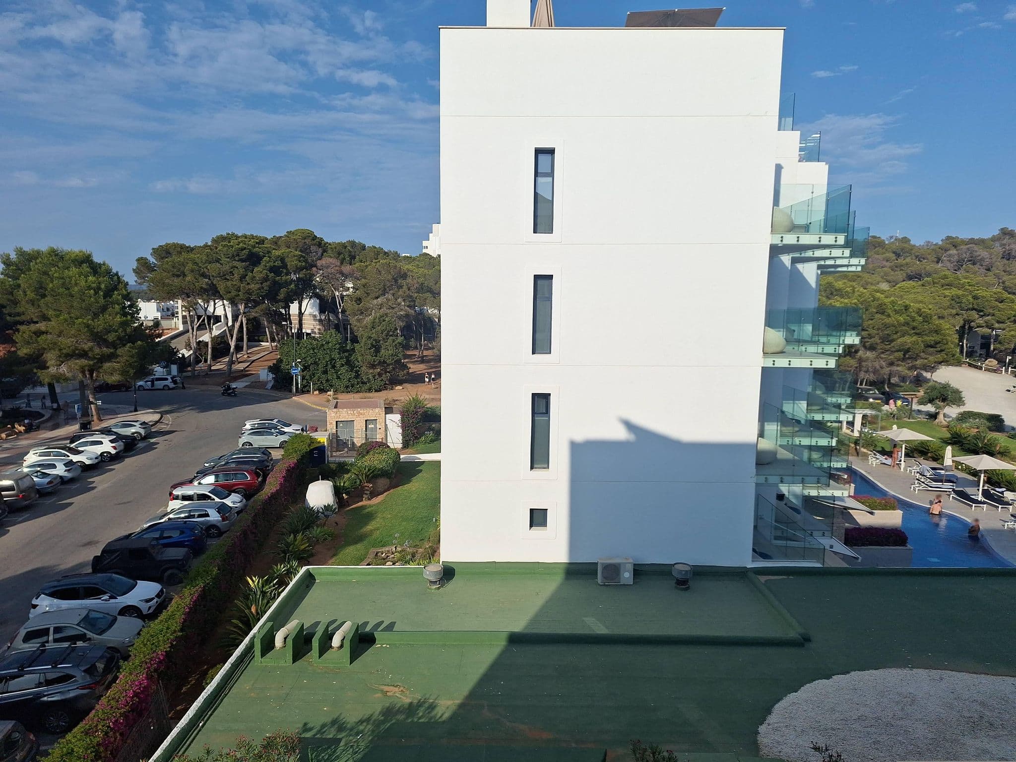 Street view near Piscina Catalonia Royal Ses Savines, Santa Eulària des Riu — © yozz (CC BY-SA · Mapillary)