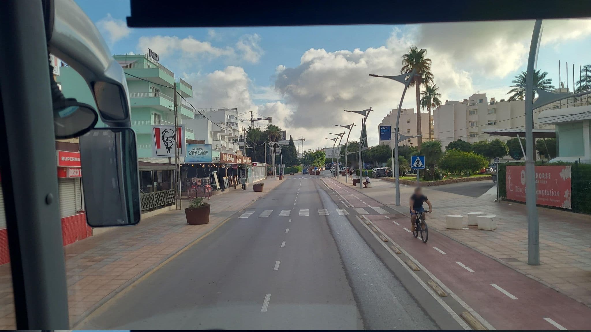 Street view near Beach Palace, Ibiza — © Lukas1976 (CC BY-SA · Mapillary)