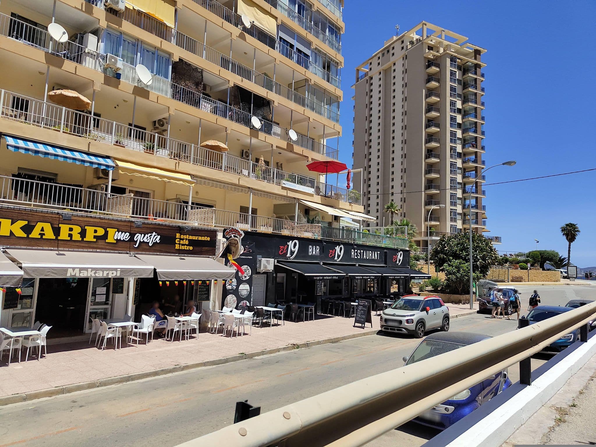 Street view near Pensión el Hidalgo, Calp — © tjorim (CC BY-SA · Mapillary)