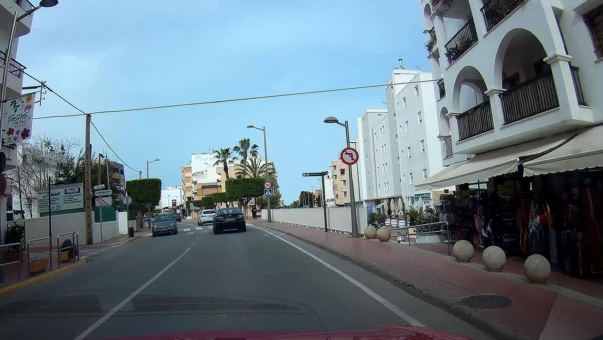 Street view near Hostal Santa Eulalia, Santa Eulària des Riu — © micmin1972 (CC BY-SA · Mapillary)