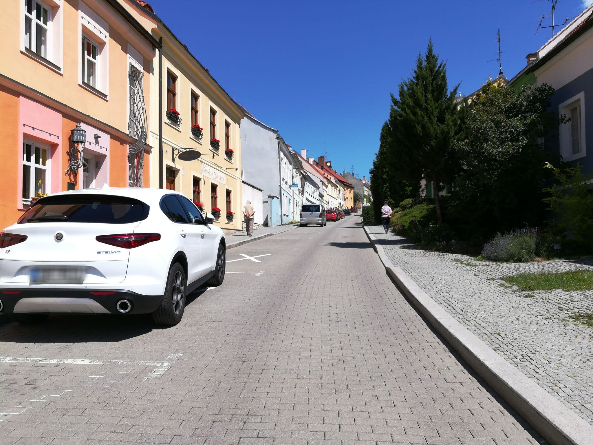 Street view near Pension Baltazar, Mikulov — © rammsteini (CC BY-SA · Mapillary)
