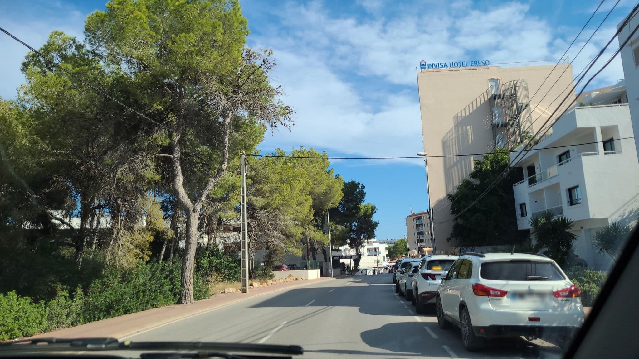 Street view near Apartamentos Sofía Playa Ibiza, Sant Carles de Peralta — © Lukas1976 (CC BY-SA · Mapillary)