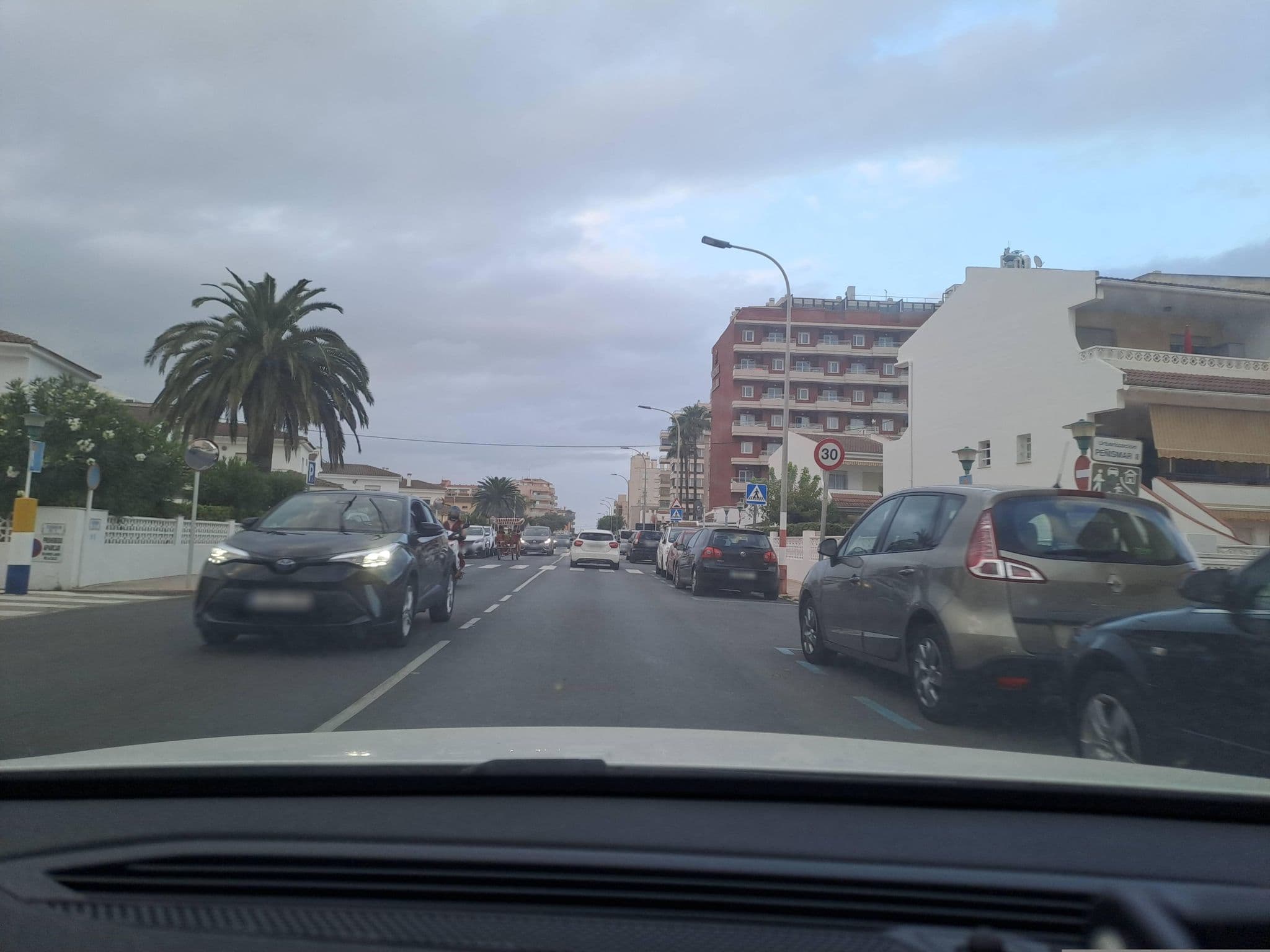 Street view near Bertur Pompeya, Peníscola — © normanm (CC BY-SA · Mapillary)