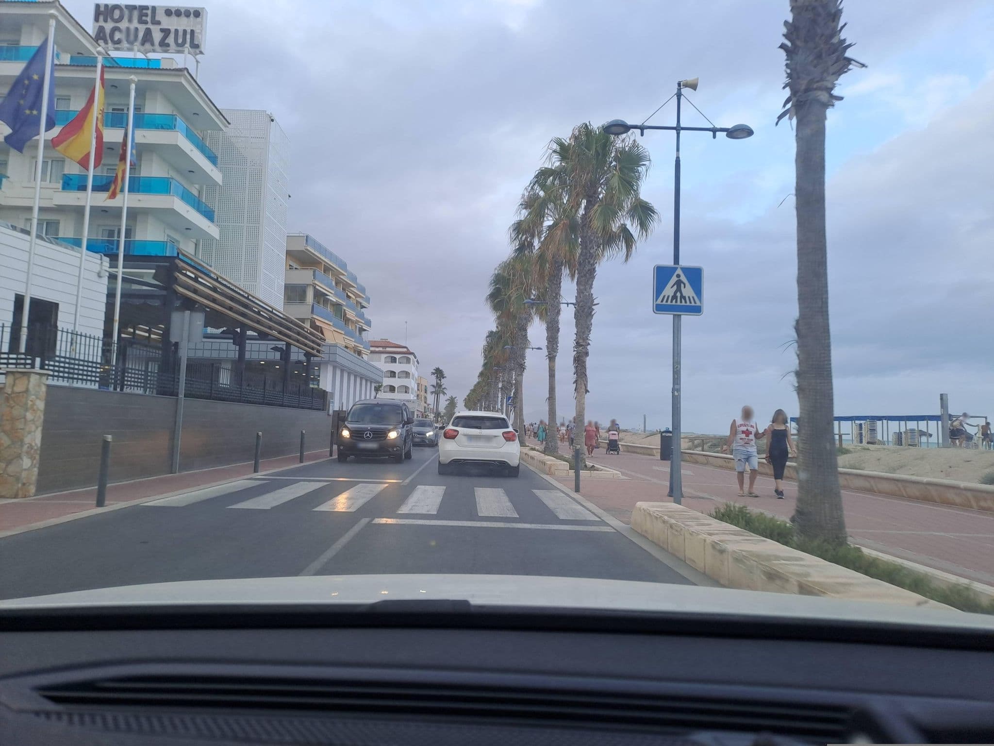 Street view near Acuazul Hotel Peniscola, Peníscola — © normanm (CC BY-SA · Mapillary)