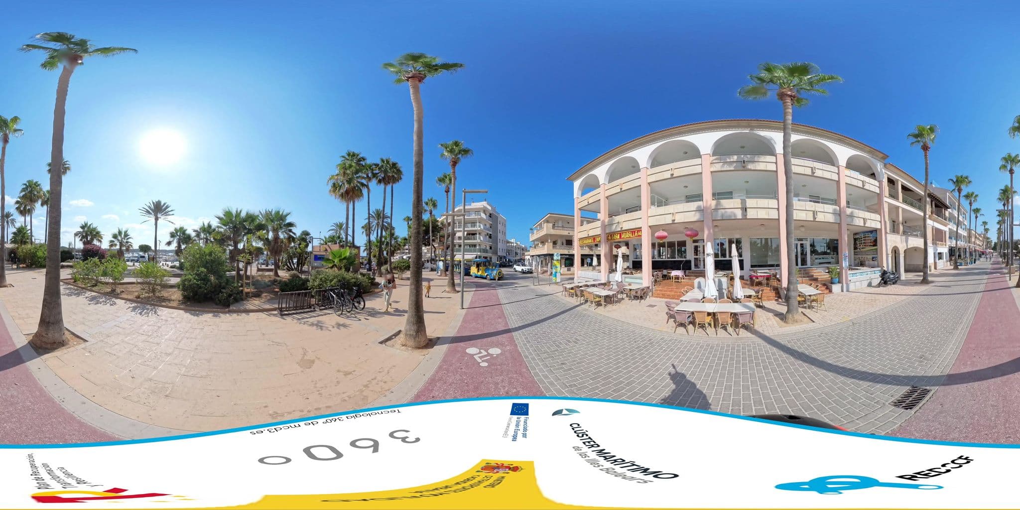 Street view near Edificio Puerto, Colònia de Sant Jordi — © mcd3 (CC BY-SA · Mapillary)