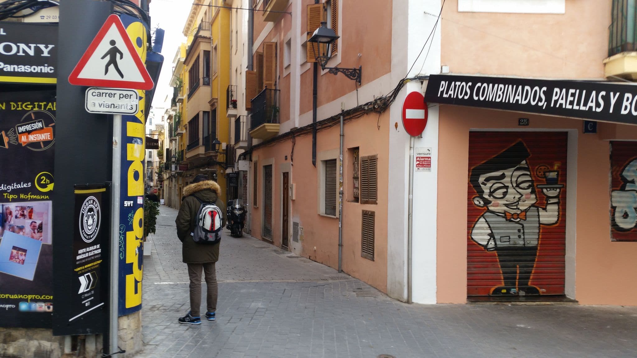 Street view near Ca'n Pastilla, Palma — © elgaard (CC BY-SA · Mapillary)