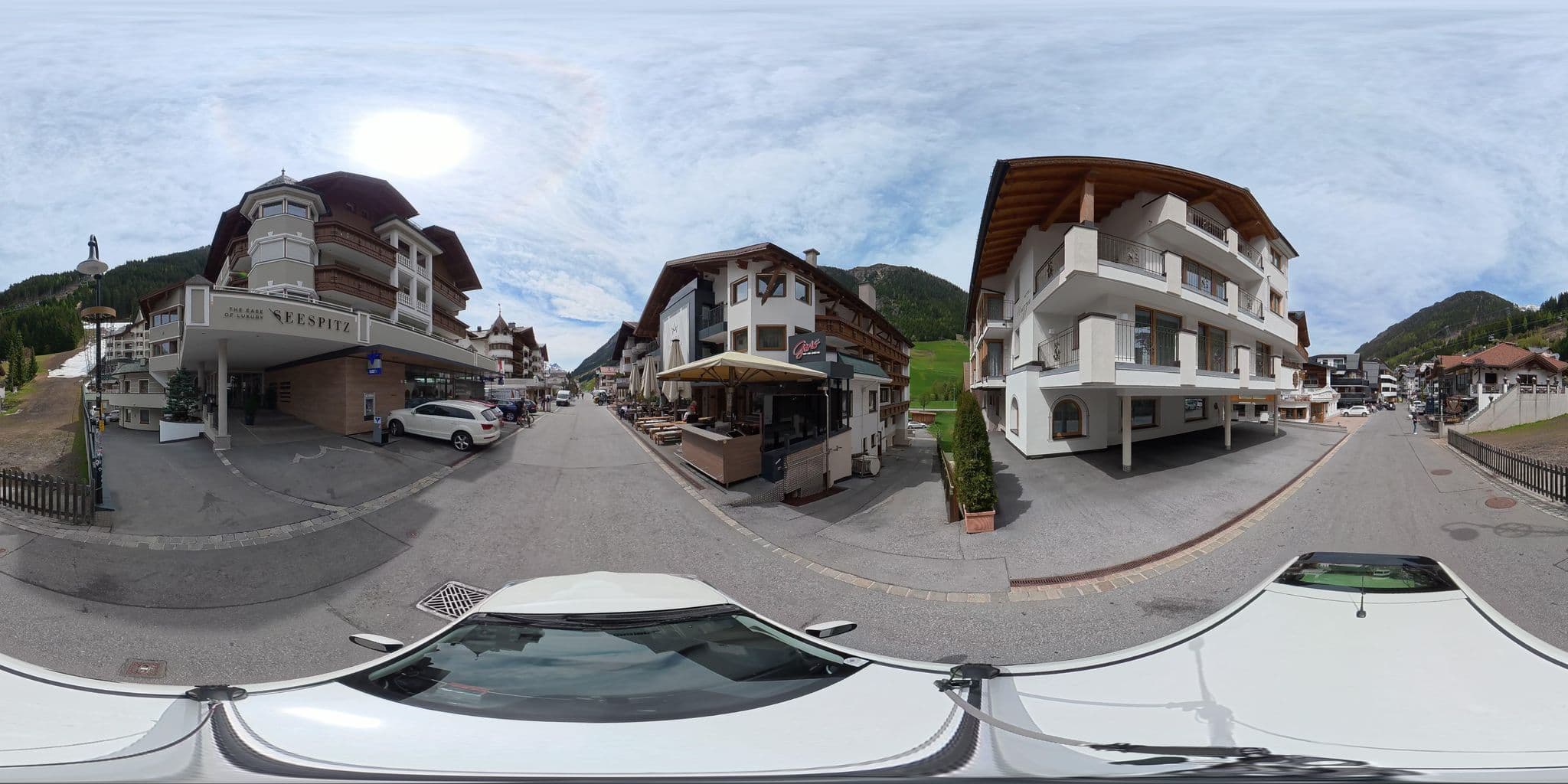 Street view near Hotel Seespitz, Ischgl